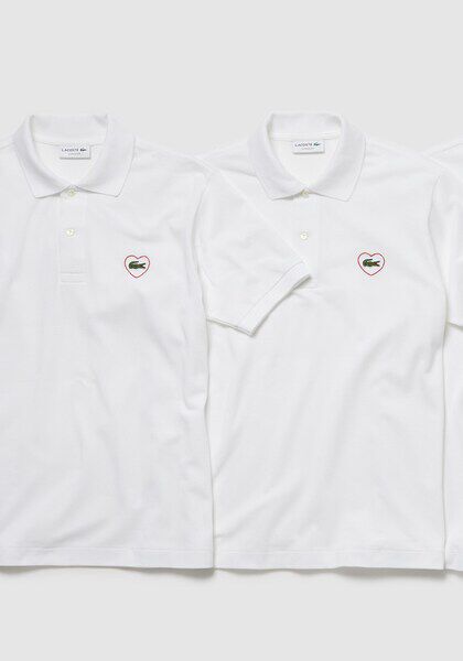 L.12.12 Polo Merci An exclusive, limited-edition polo shirt to thank all the volunteers who work for the International Federation of Red Cross and Red Crescent Societies (IFRC).  L.12.12 Polo Merci An exclusive, limited-edition polo shirt to thank all the volunteers who work for the International Federation of Red Cross and Red Crescent Societies (IFRC).