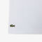 lacoste monogram print cotton t shirt