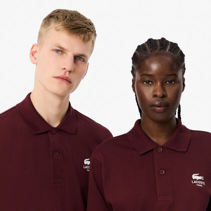 قميص بولو كلاسيكي بطباعة مميزة مقاس L.12.12