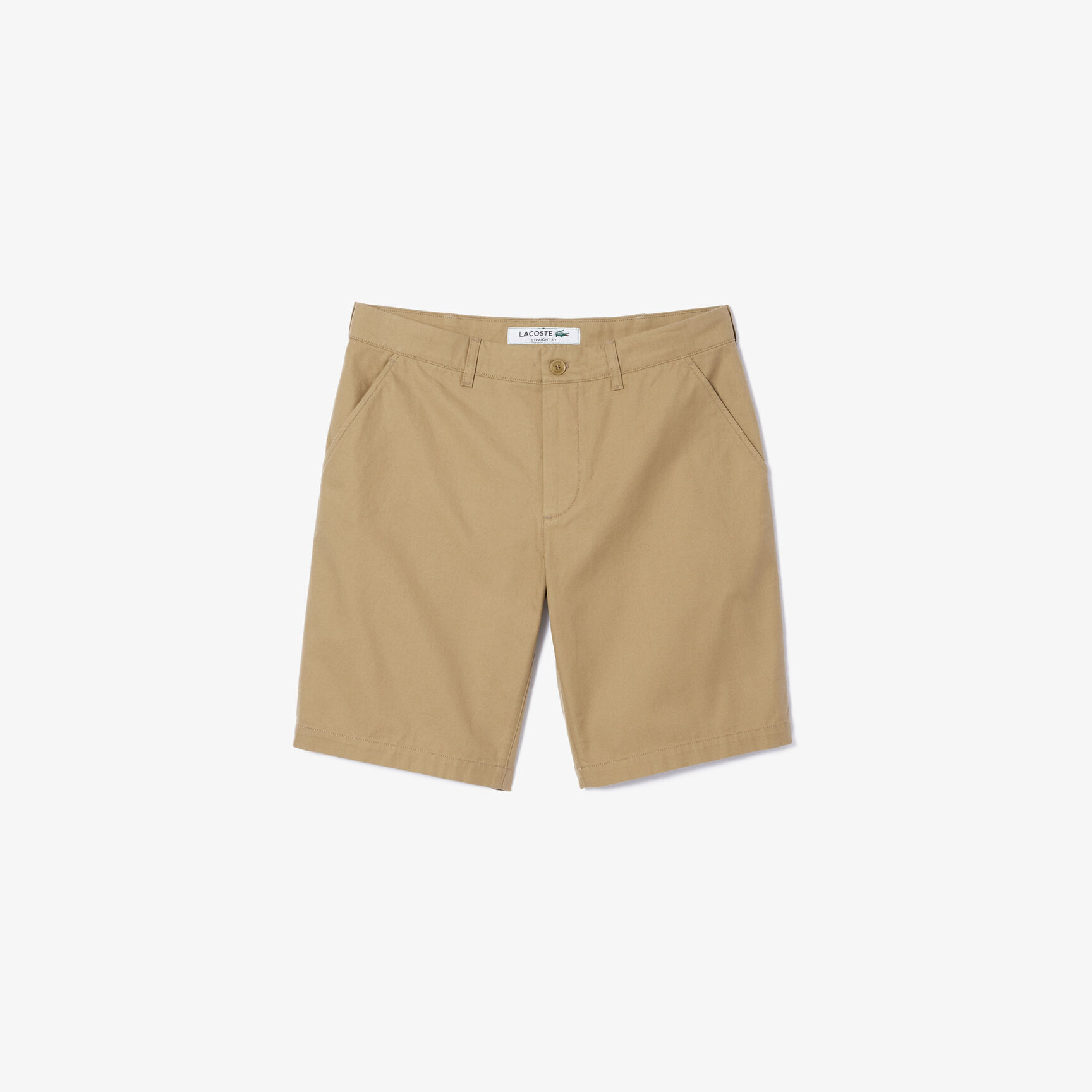 Cotton Gabardine Chino Bermuda Shorts
