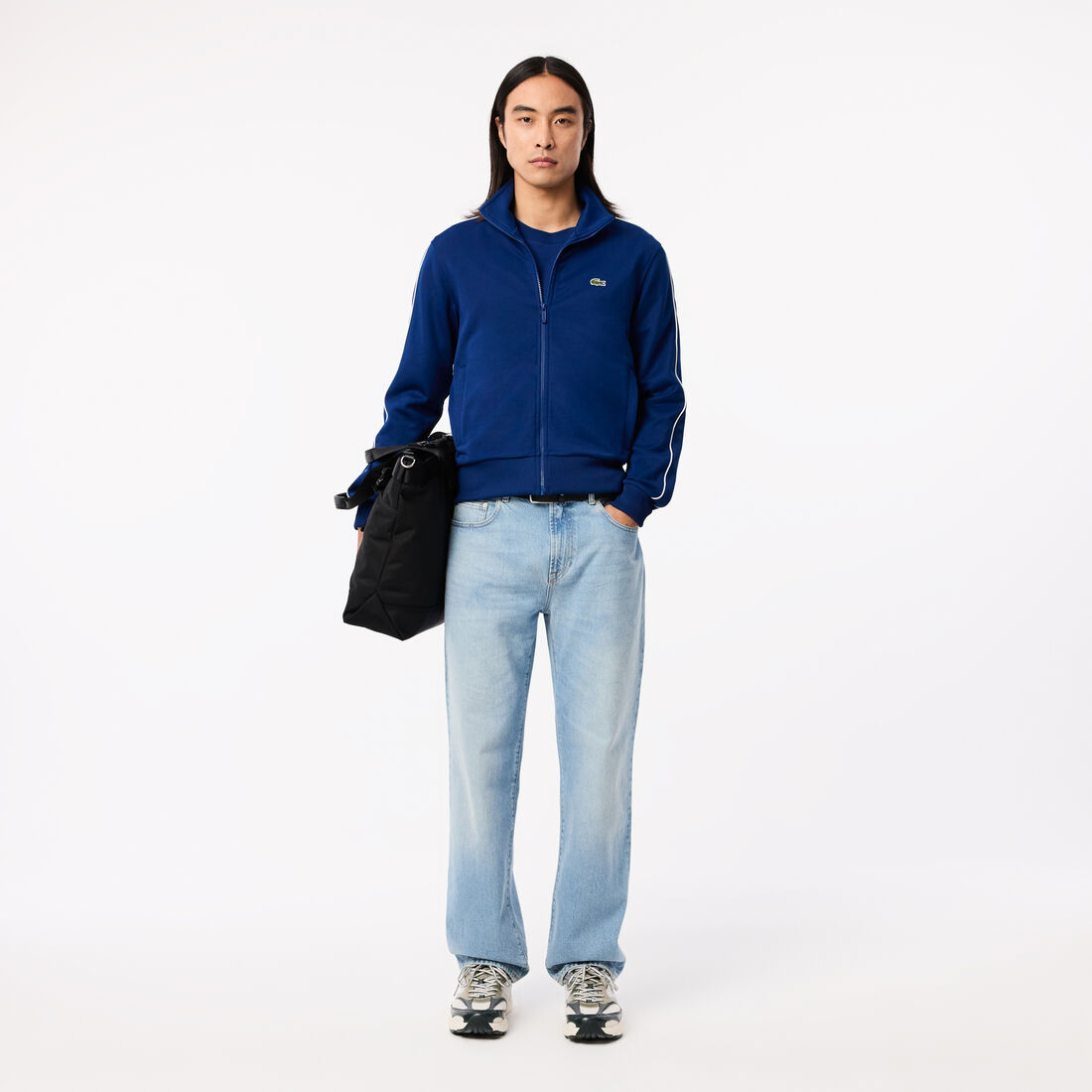 Paris Pique Zip Front Track Jacket Paris Pique Zip Front Track Jacket