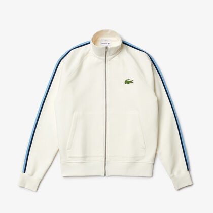 Unisex High Neck Organic Cotton Zip Sweatshirt
