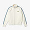 lacoste unisex high neck organic cotton zip sweatshirt