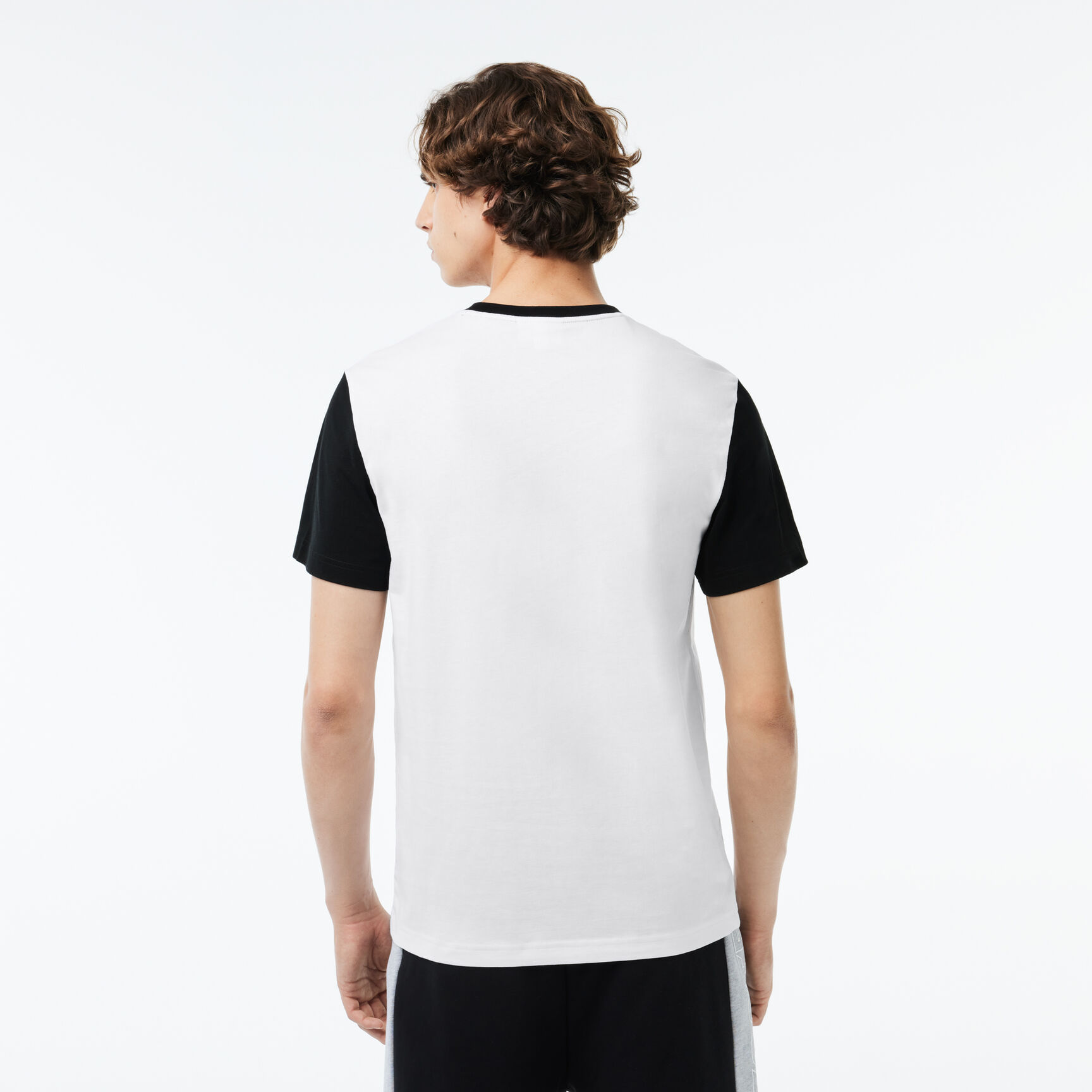 Regular Fit Cotton Colour-Block T-shirt