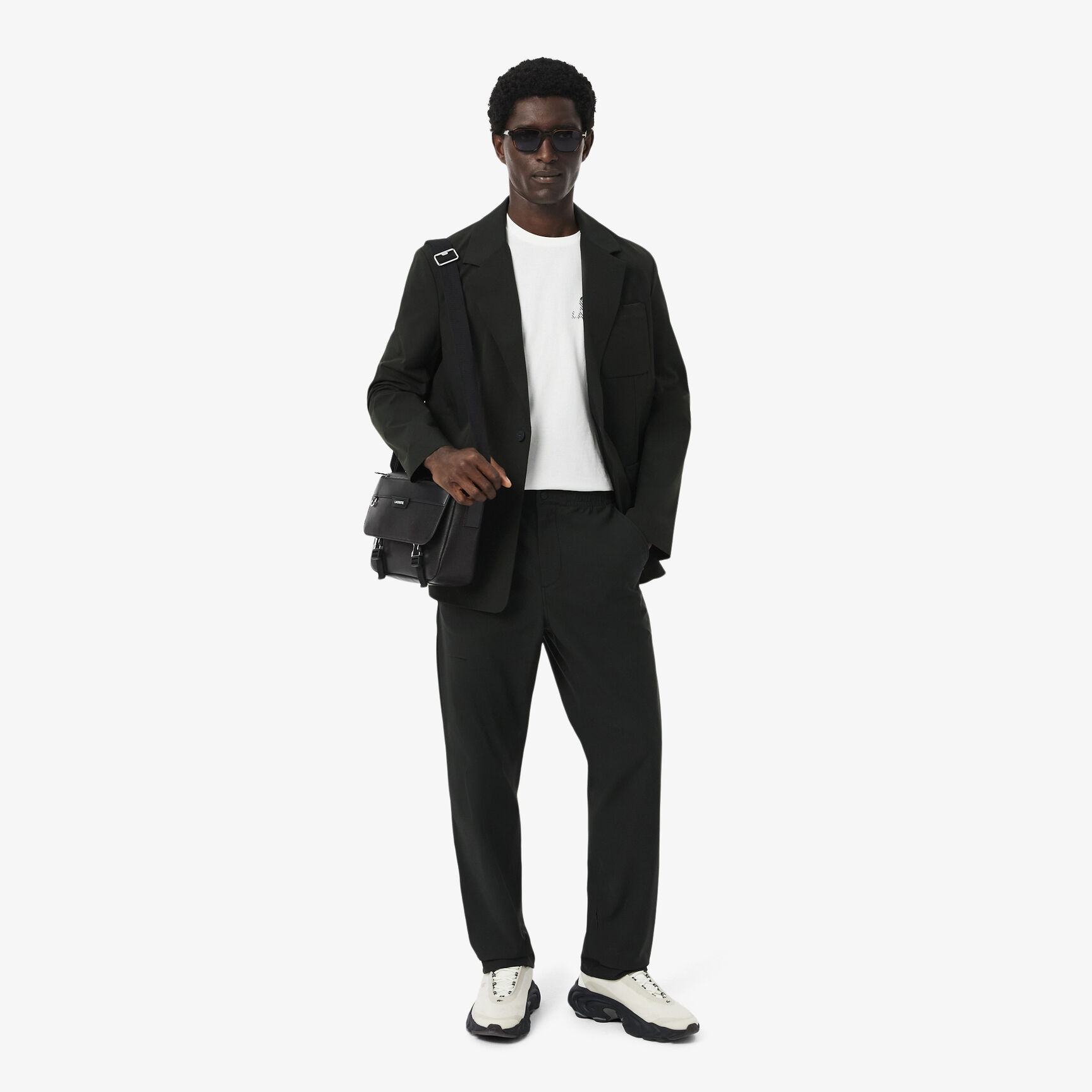 Ossian Flap Close Leather Satchel