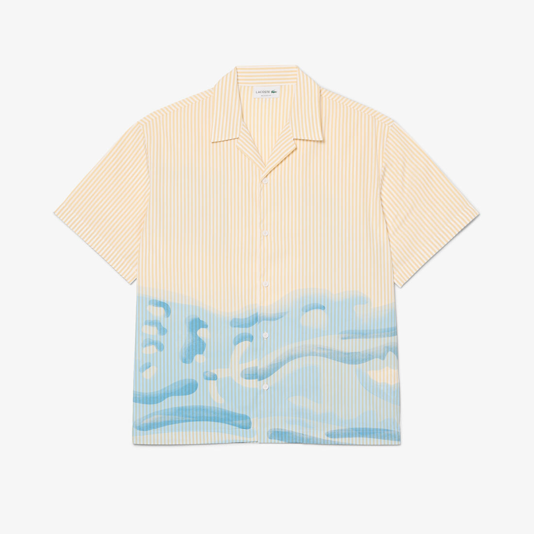 Relaxed Fit Striped Crocodile Shirt Relaxed Fit Striped Crocodile Shirt