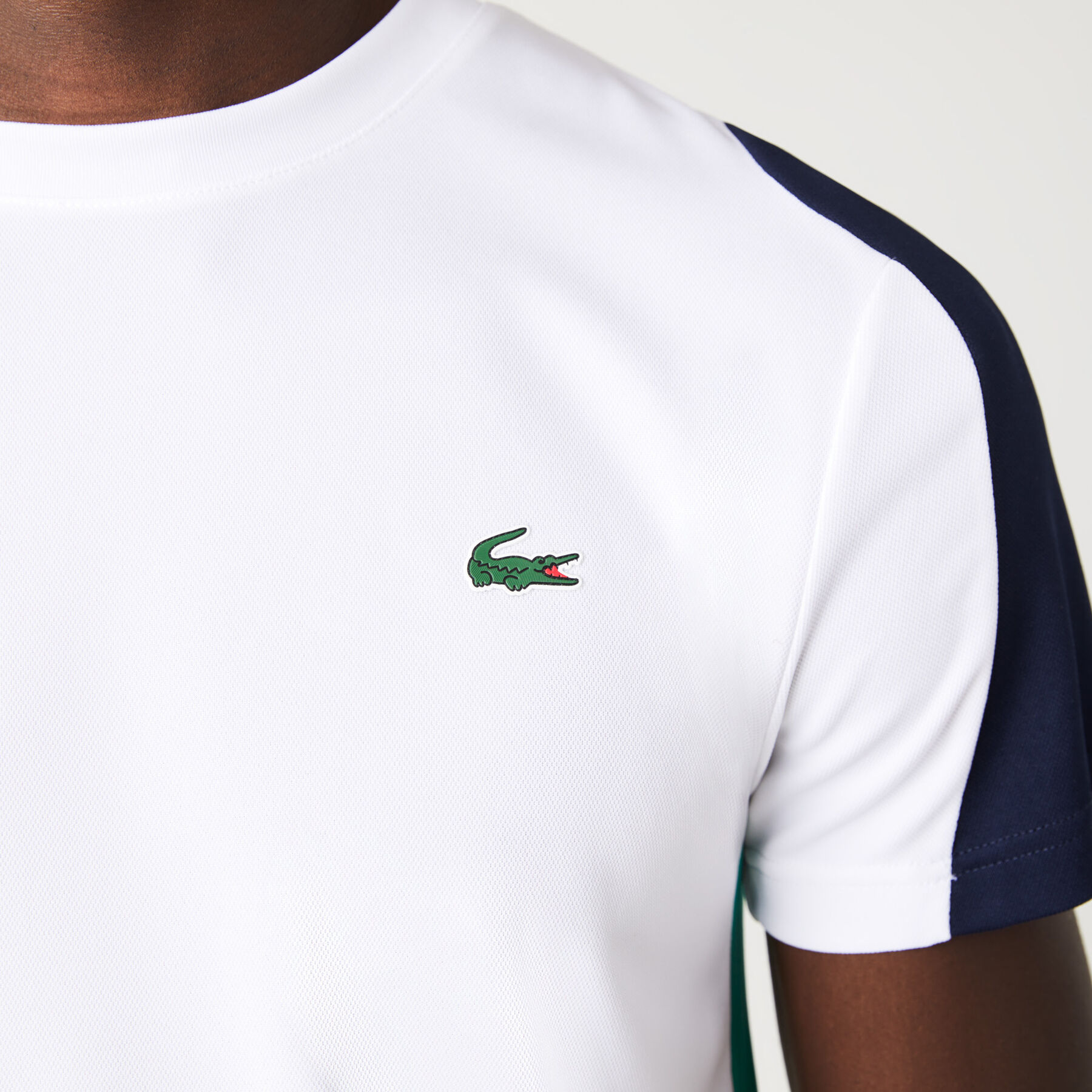 Men's Lacoste SPORT Crocodile Print Tennis T-Shirt men s lacoste sport crocodile print tennis t shirt