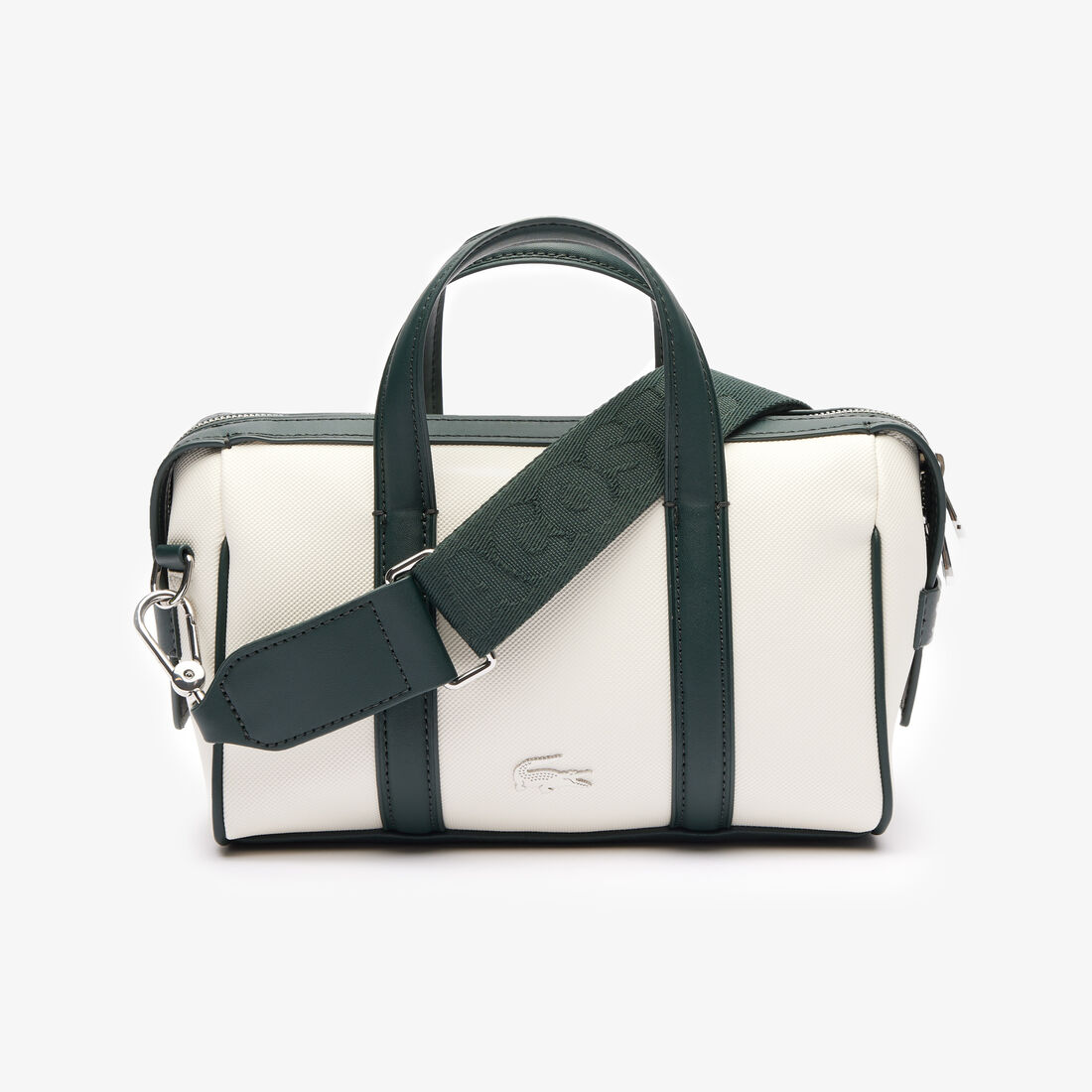 Small Nilly Pique Contrast Boston Bag