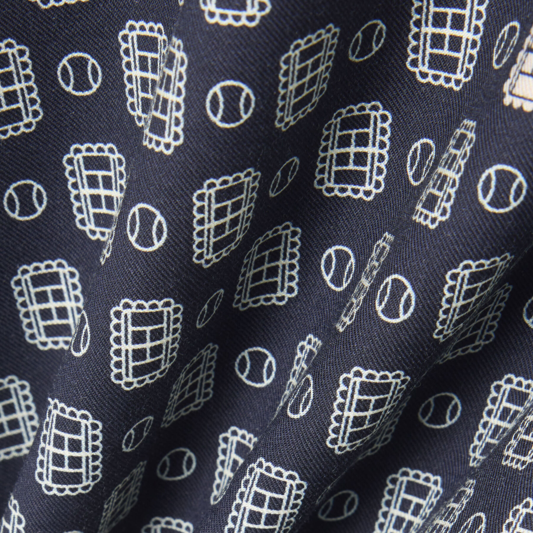 lacoste relaxed fit printed shirt