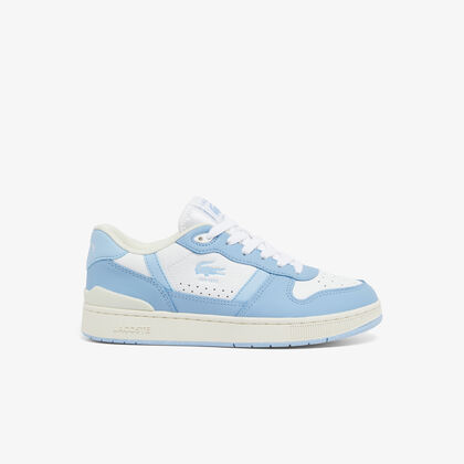 Women's T-clip Set Leather Sneakers