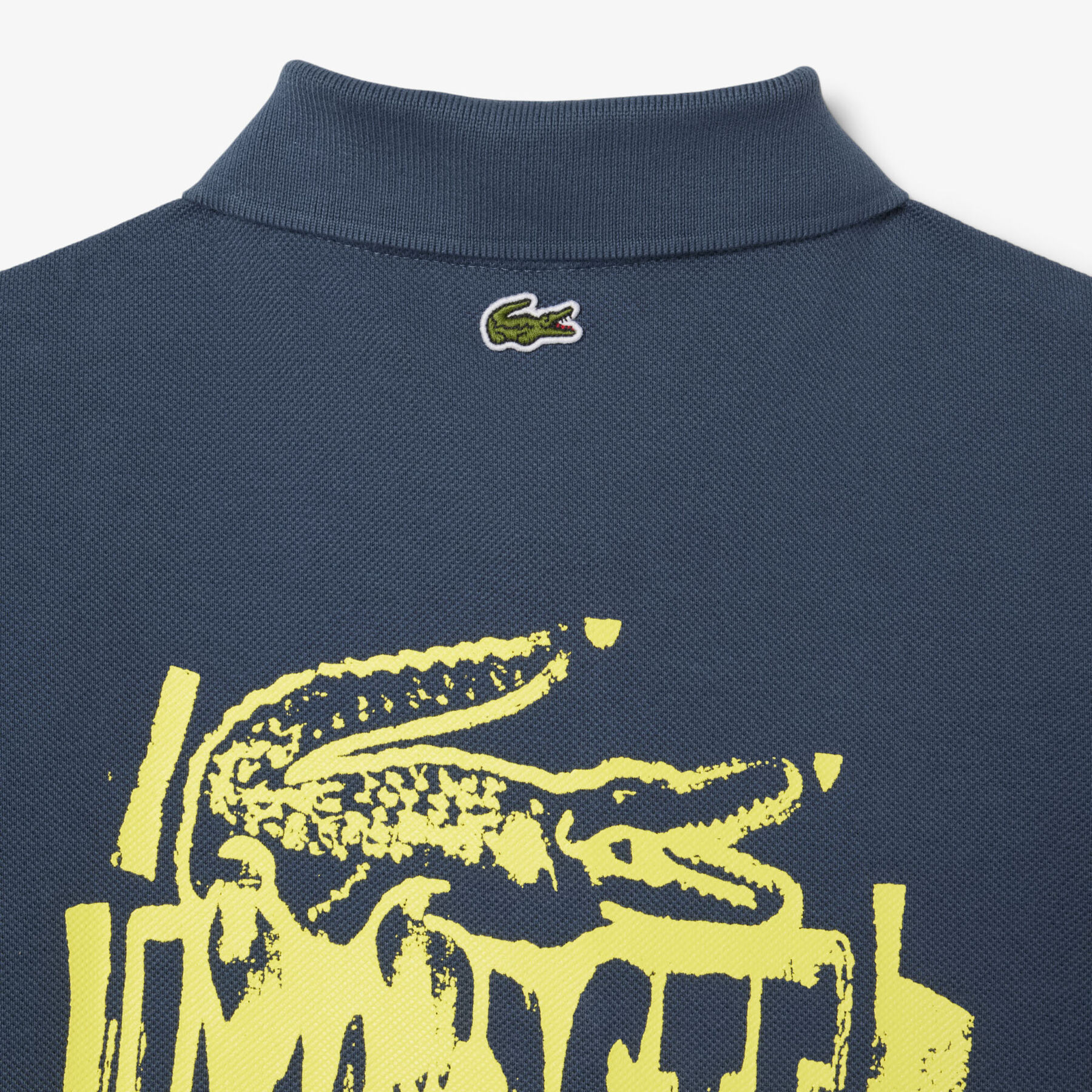 Print Petit Pique Polo Shirt lacoste print petit pique polo shirt