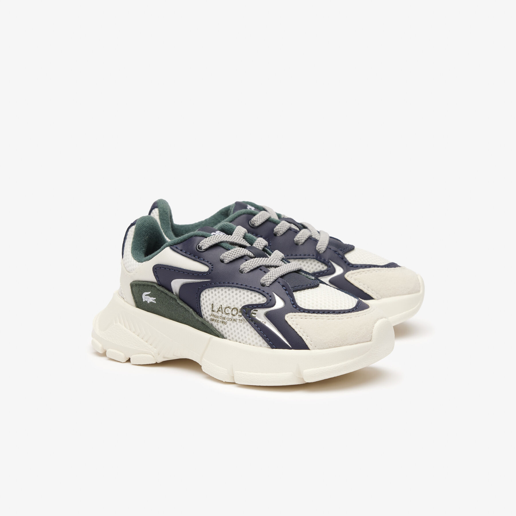 Infants' L003 Neo Textile Trainers lacoste infants l003 neo textile trainers