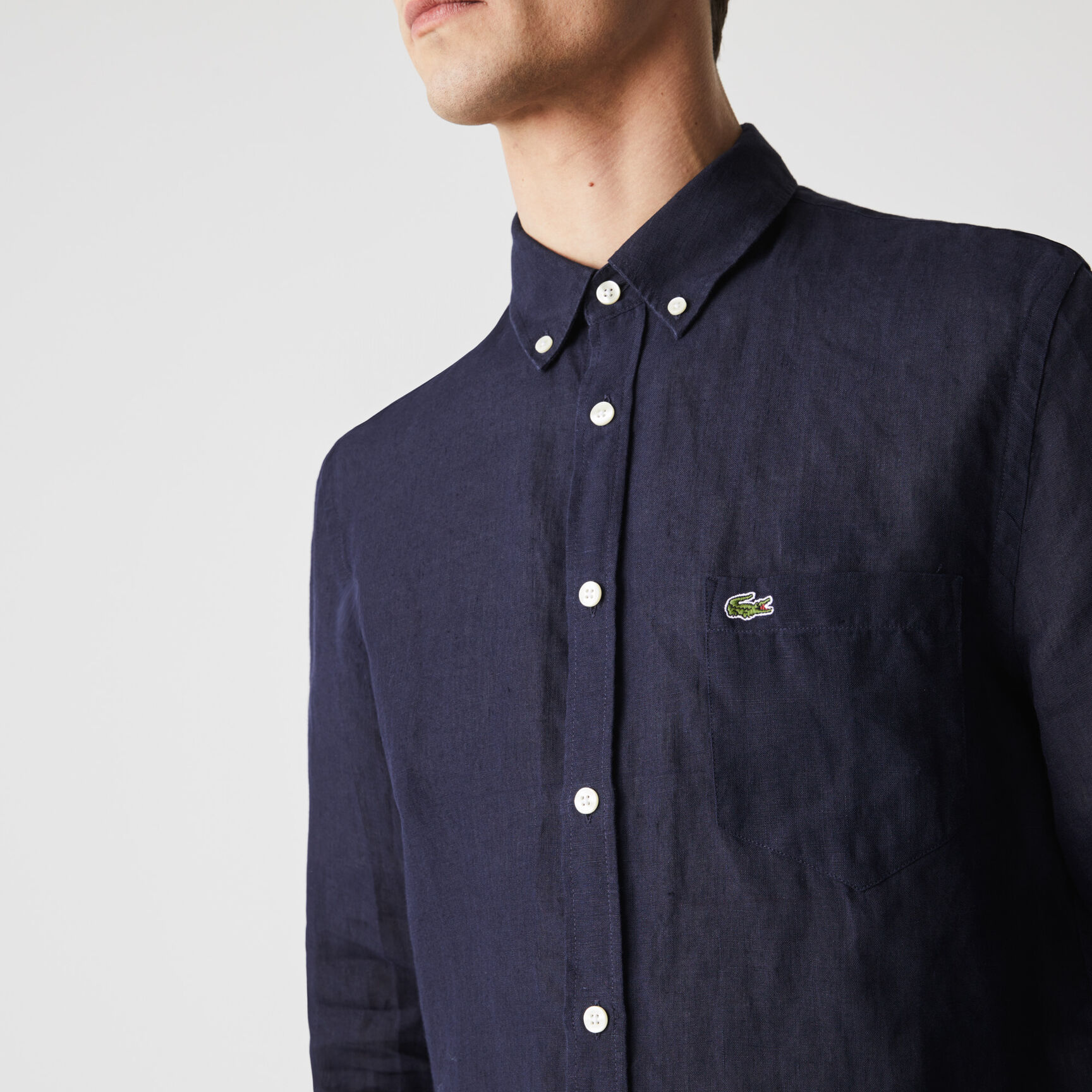 Men's Regular Fit Linen Shirt