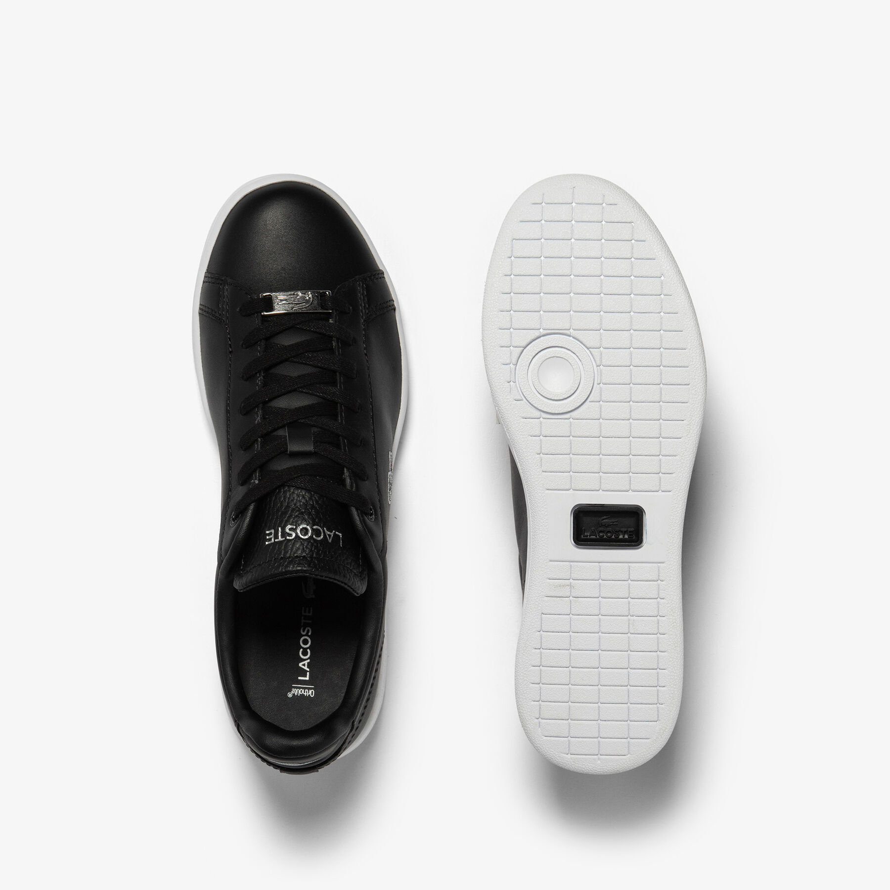 women s lacoste carnaby pro leather trainers