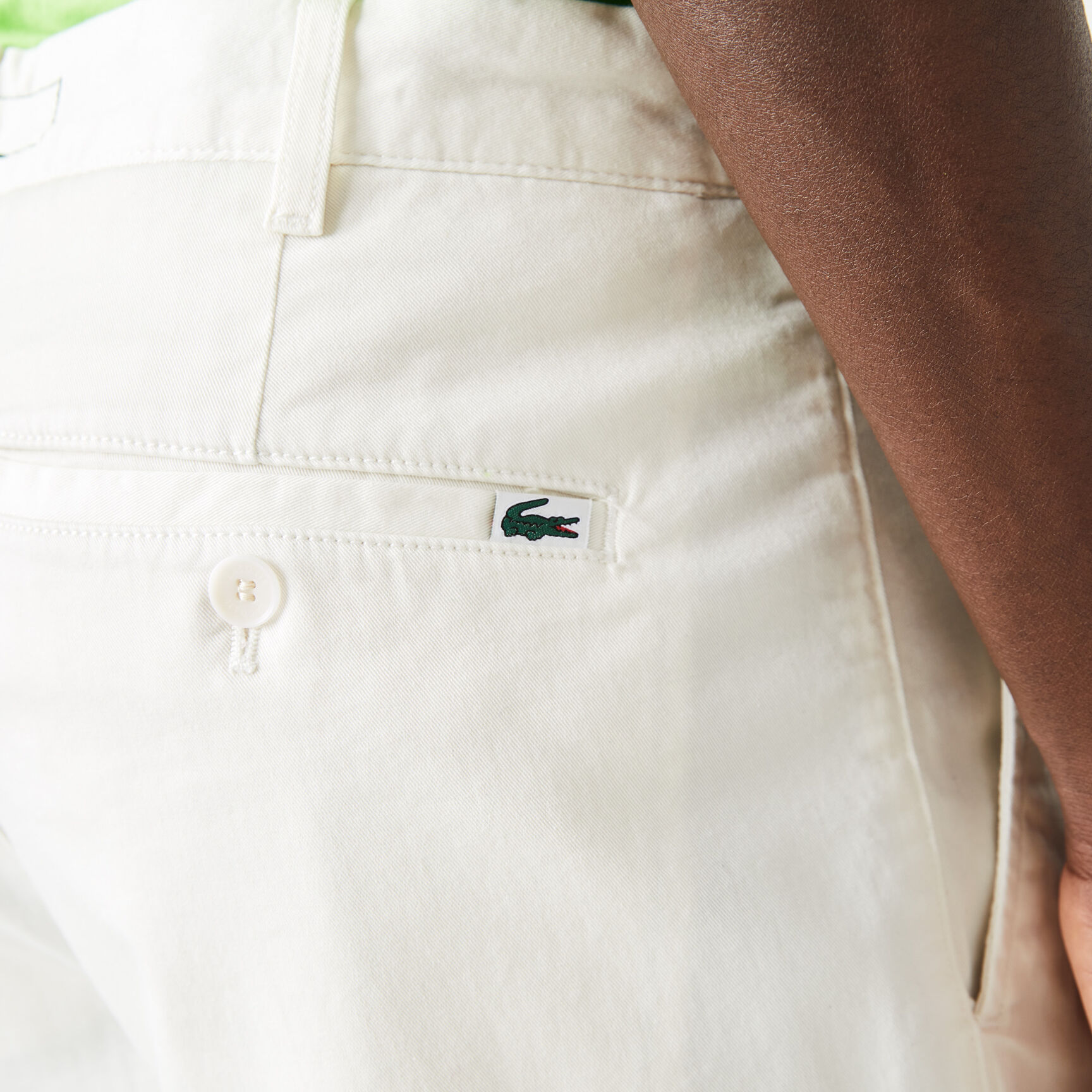 Men's Slim Fit Stretch Cotton Bermuda Shorts Men's Slim Fit Stretch Cotton Bermuda Shorts