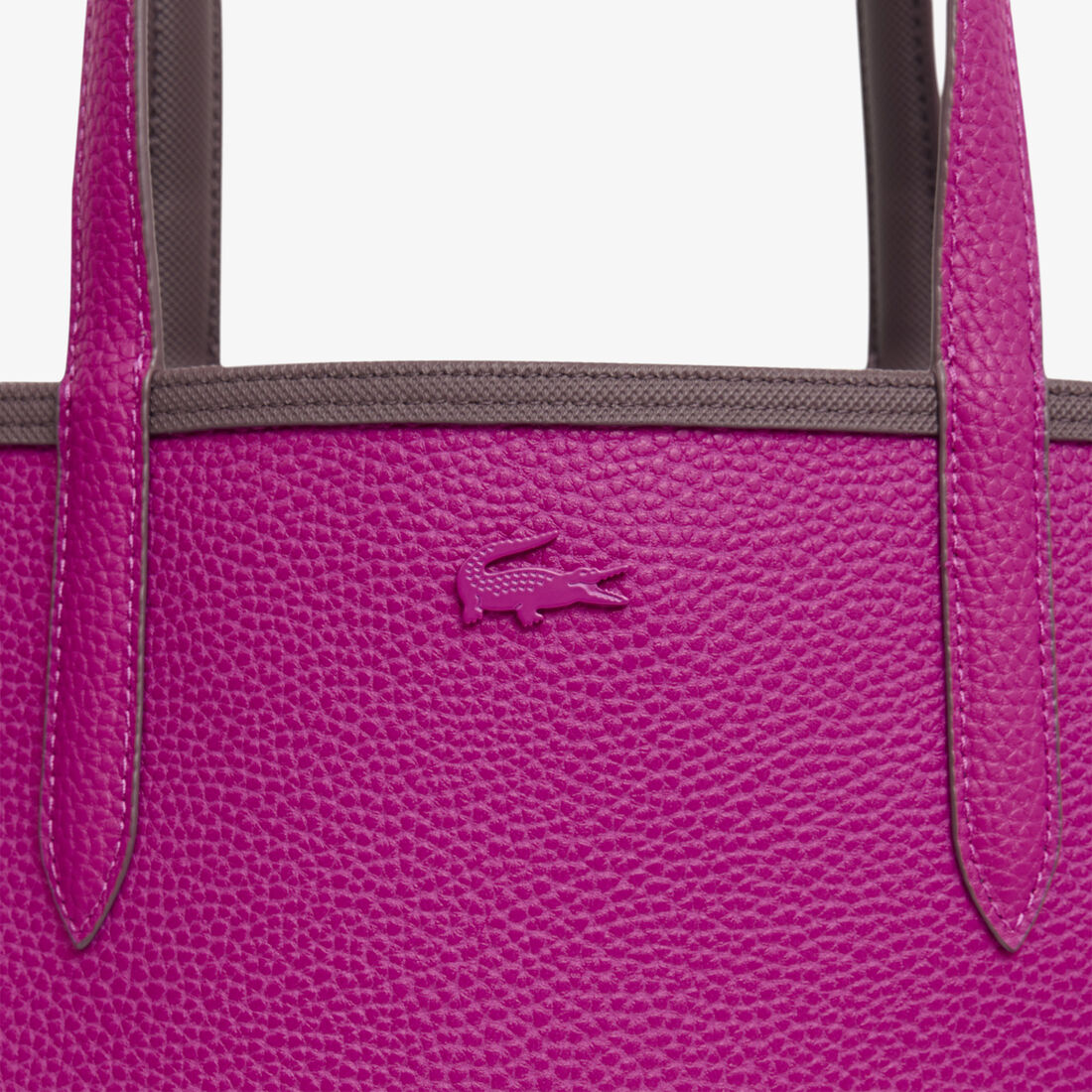 lacoste anna reversible tote with pouch