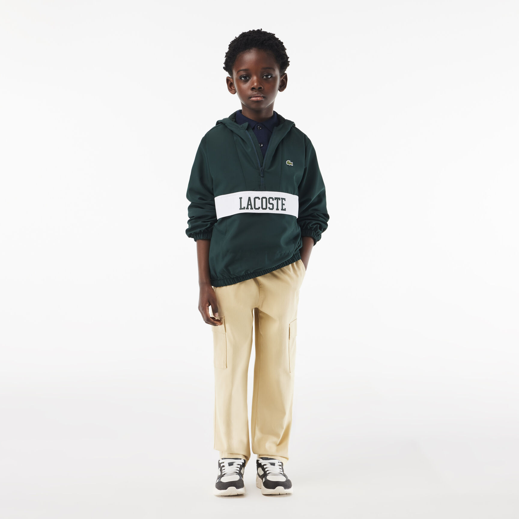 Kids' Lacoste Regular Fit Petit Pique Polo Shirt