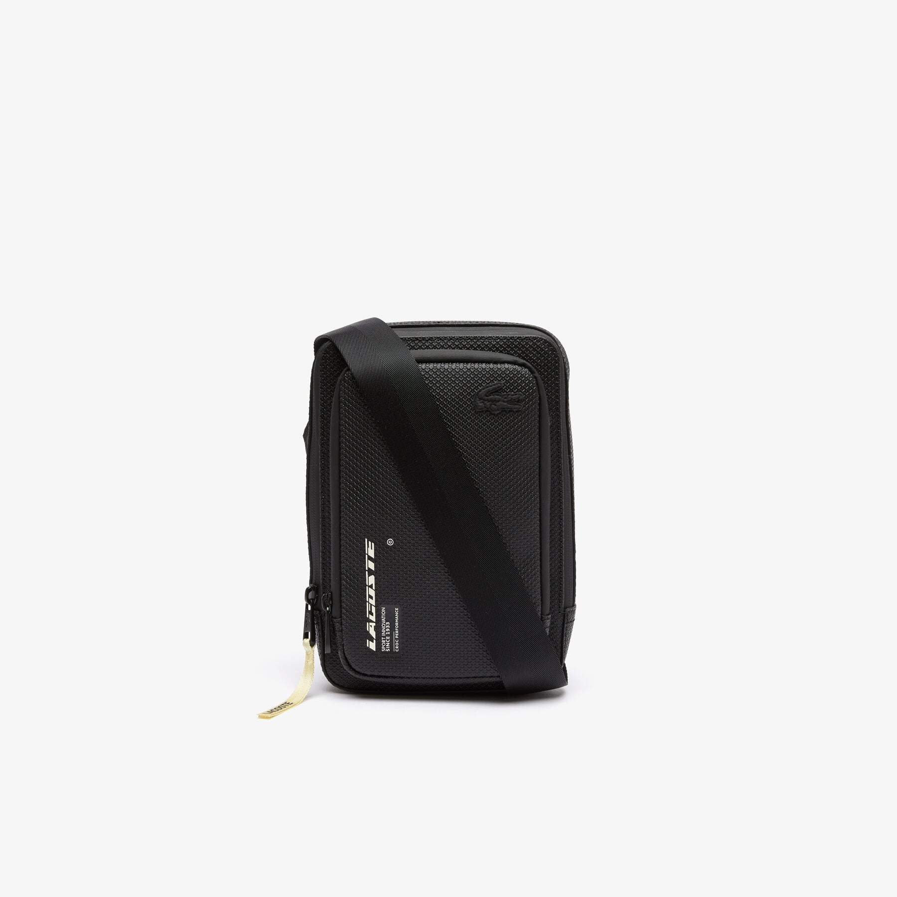 men s lacoste chantaco contrast branded crossover bag