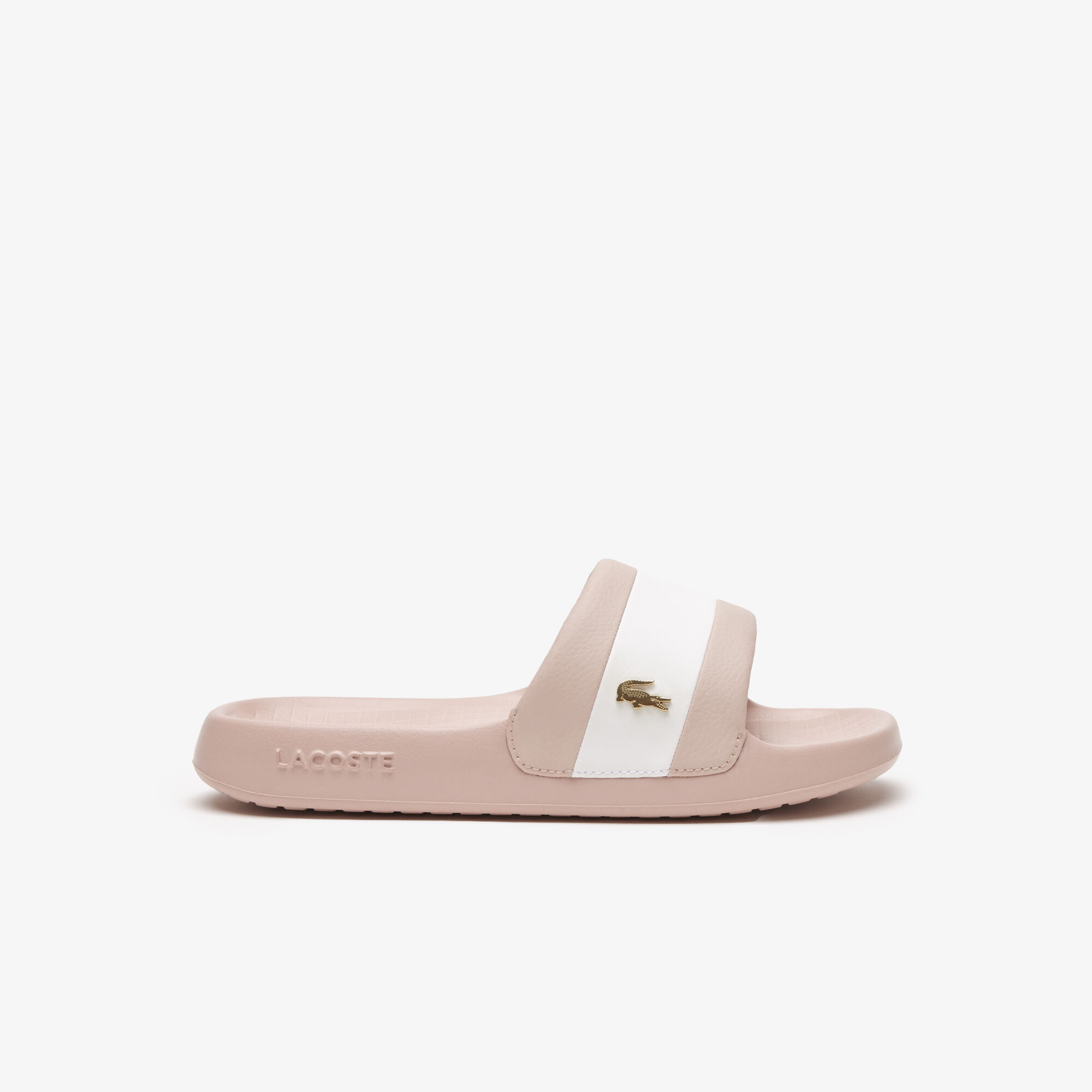 Lacoste slip on slippers hotsell