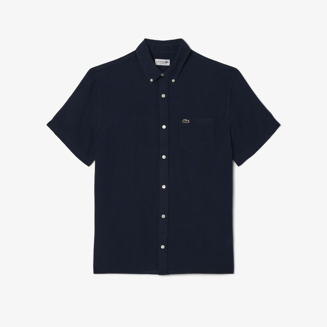 Short Sleeved Linen Shirt