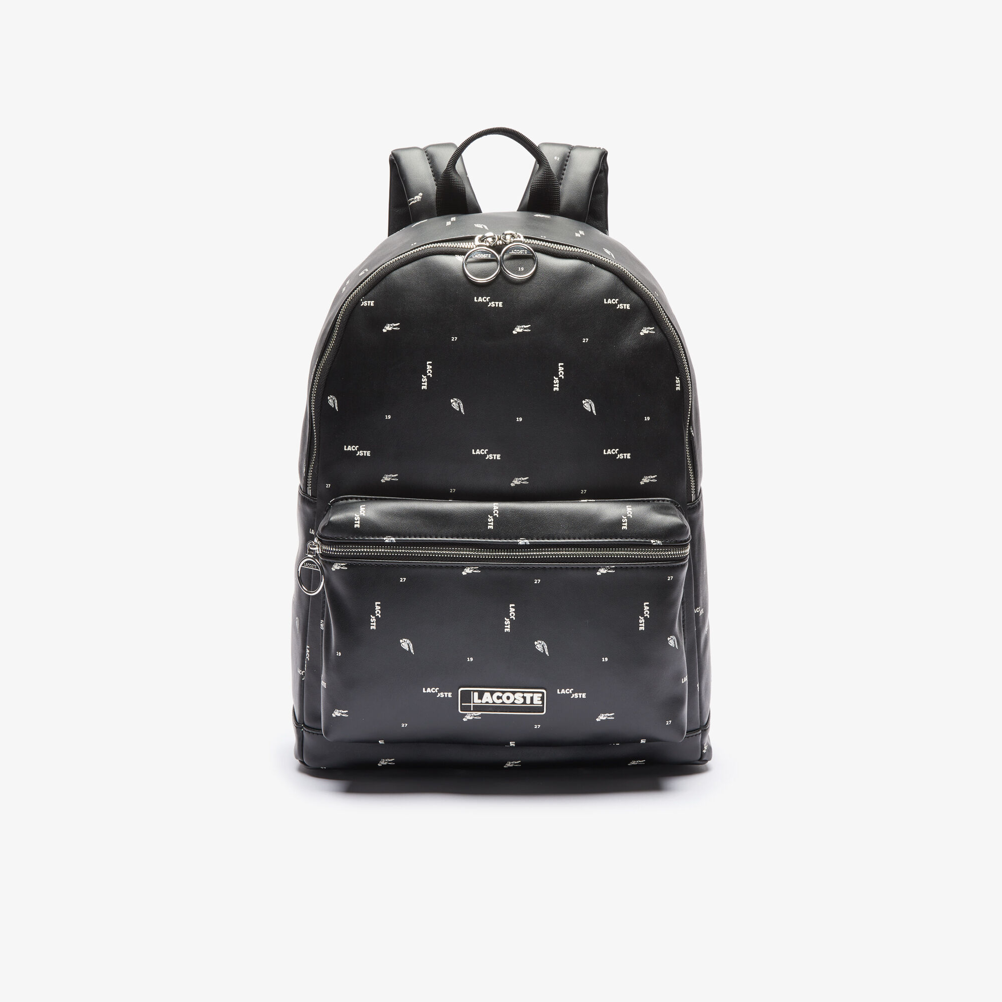 Men's LCST Printed Coated Canvas Backpack Men's LCST Printed Coated Canvas Backpack