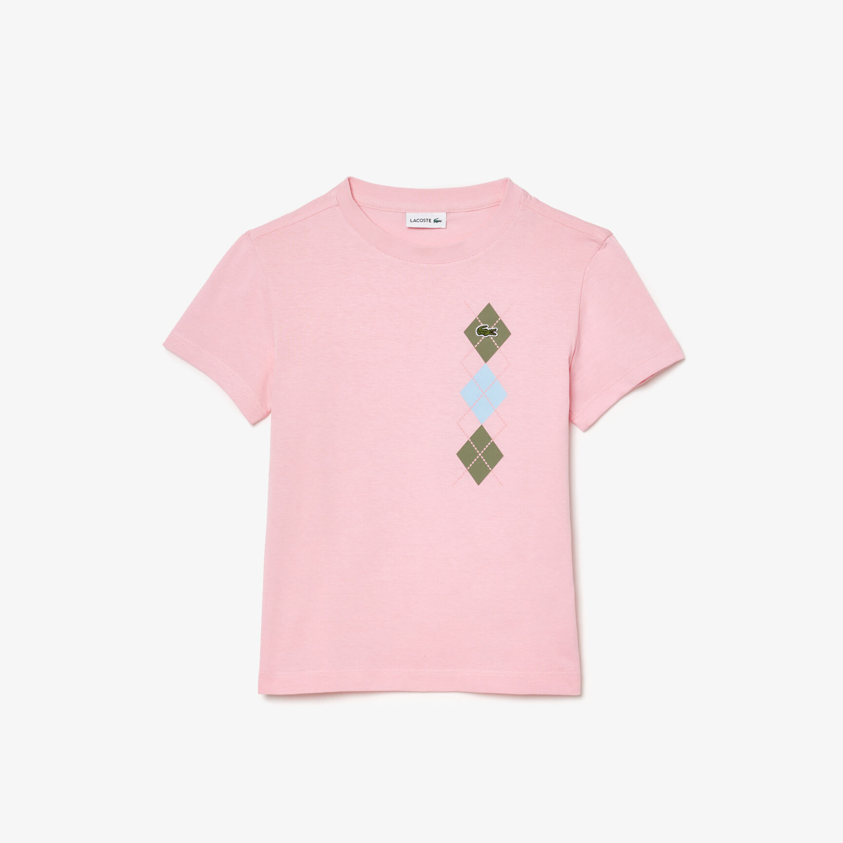 Argyle Print T-shirt