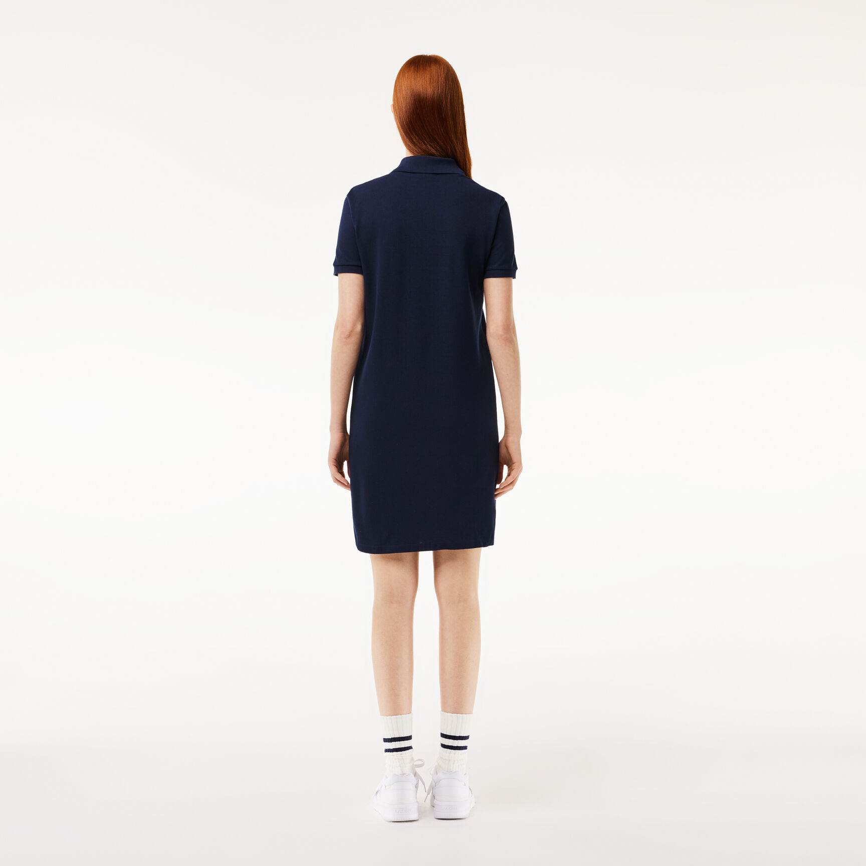Women's Lacoste Pique Knit Polo Dress