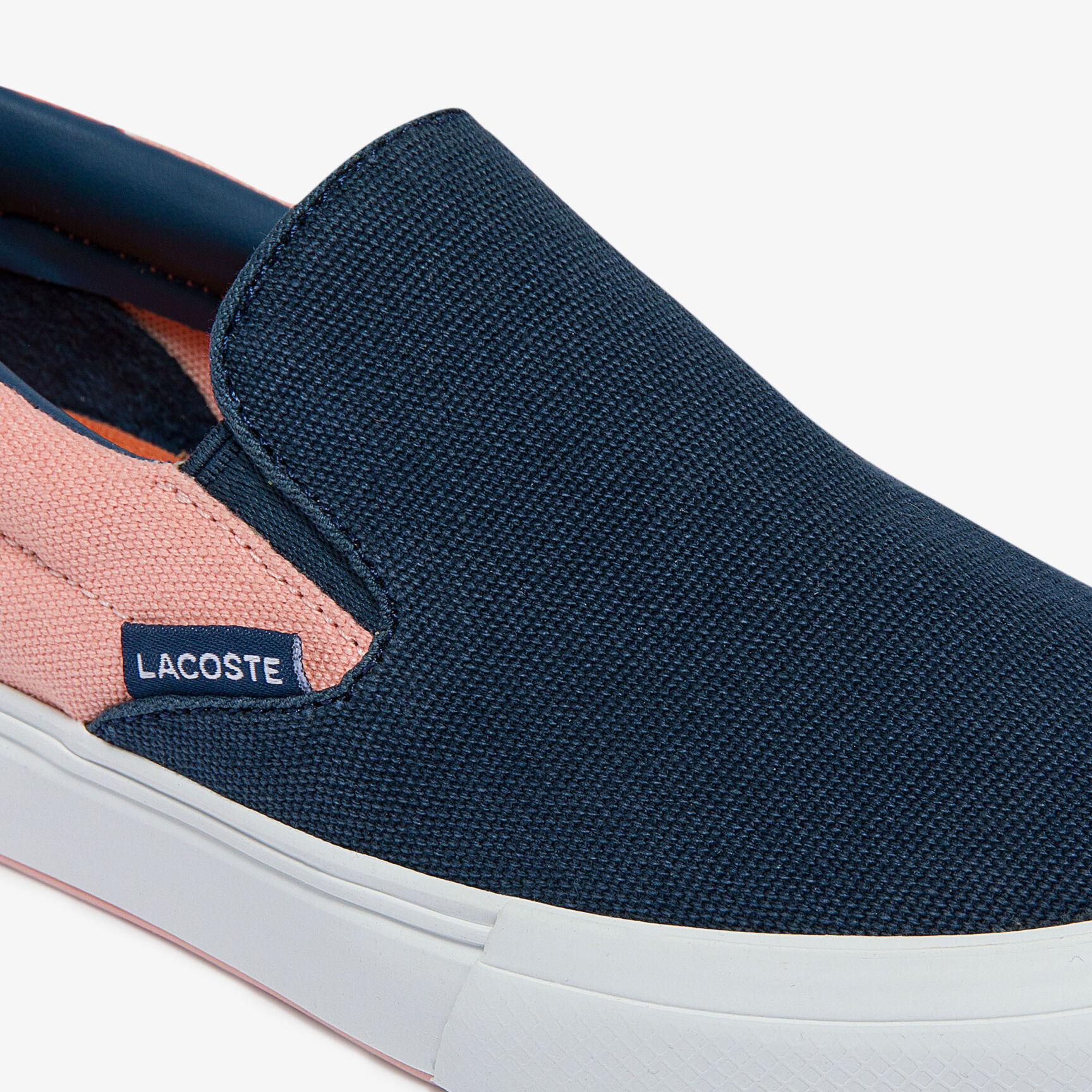 Children's Jump Serve Slip Canvas Trainers