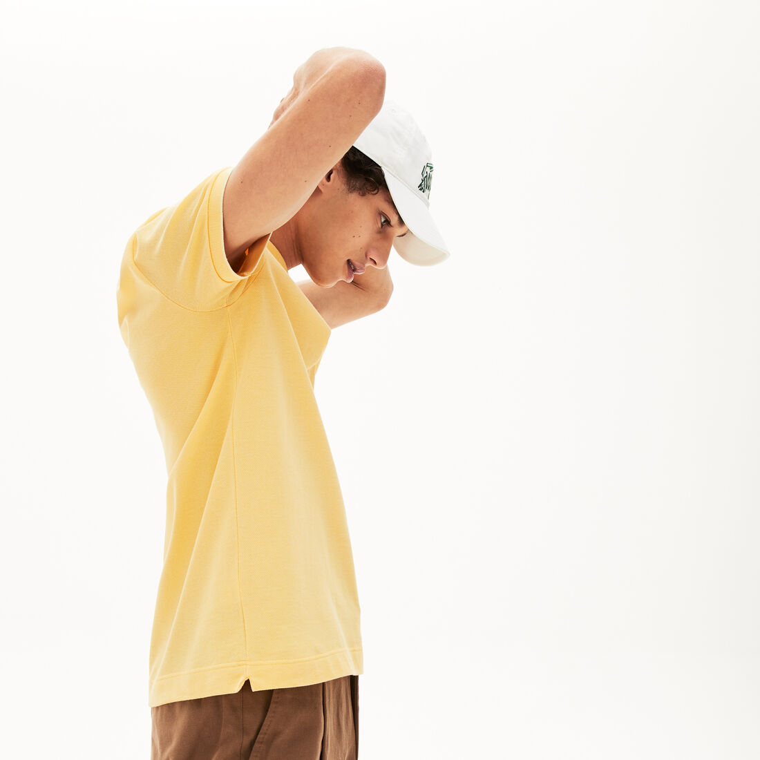 قميص بولو من قطن بيكيه من Lacoste للرجال قميص بولو من قطن بيكيه من Lacoste للرجال