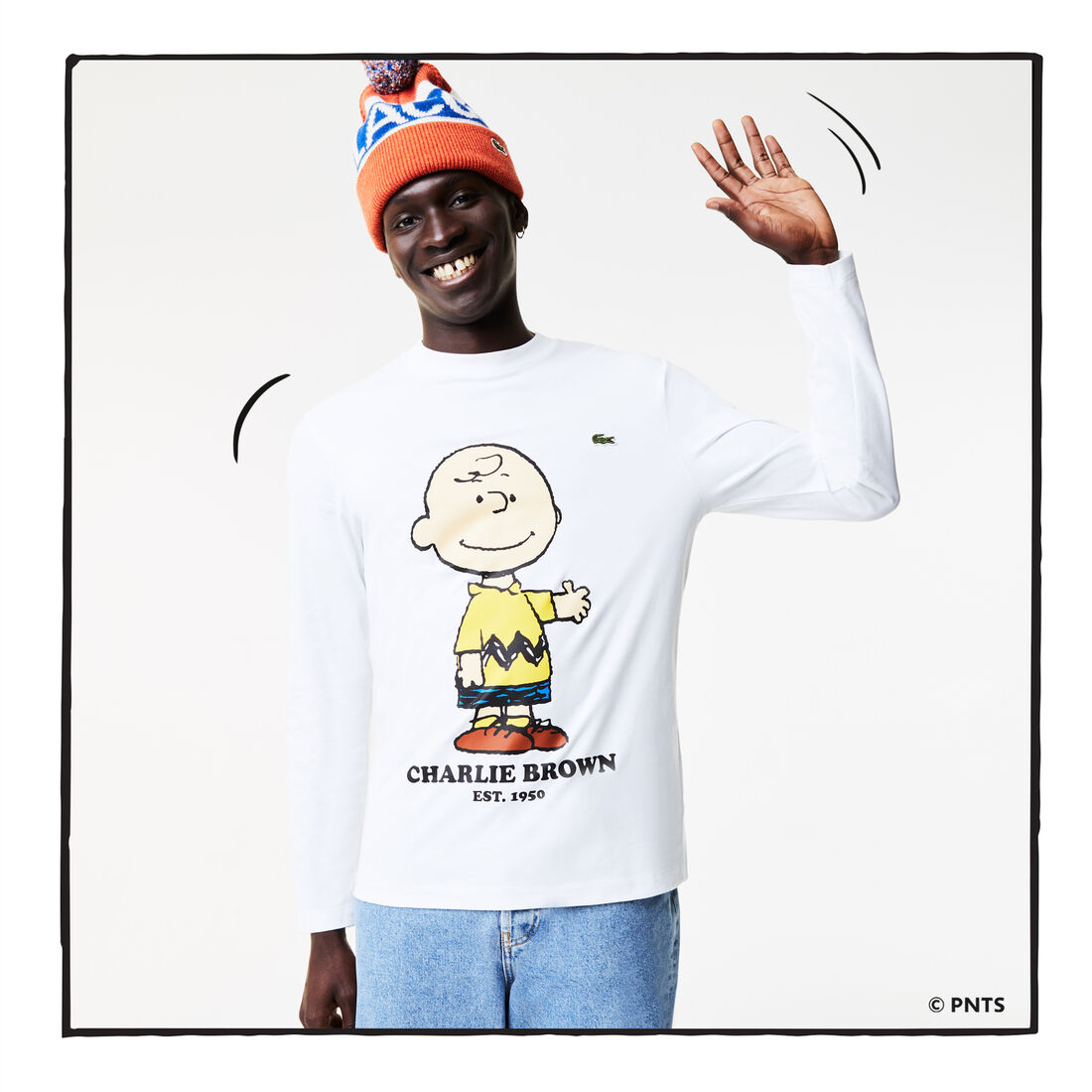 Men's Lacoste x Peanuts Organic Cotton T-shirt