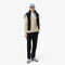 Zipped High Neck Cotton Sweater