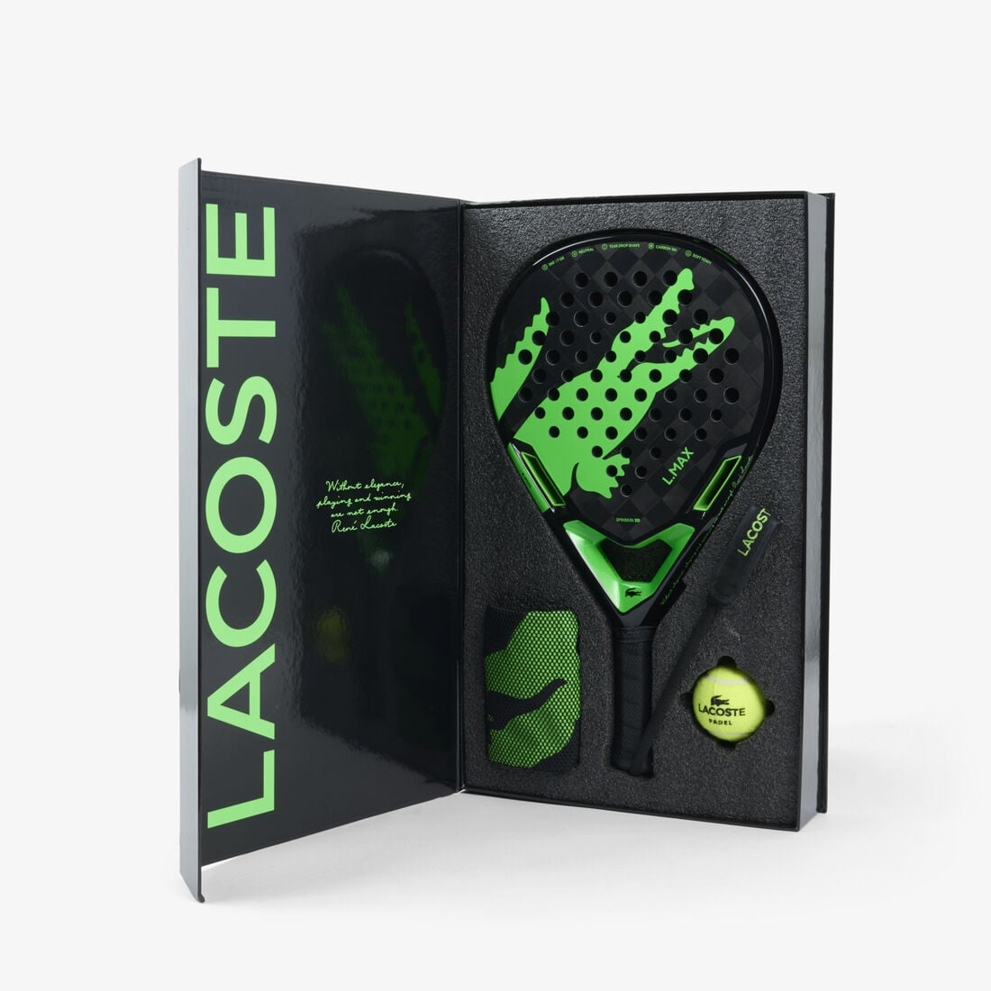 L.MAX Padel Racket lacoste l max padel racket