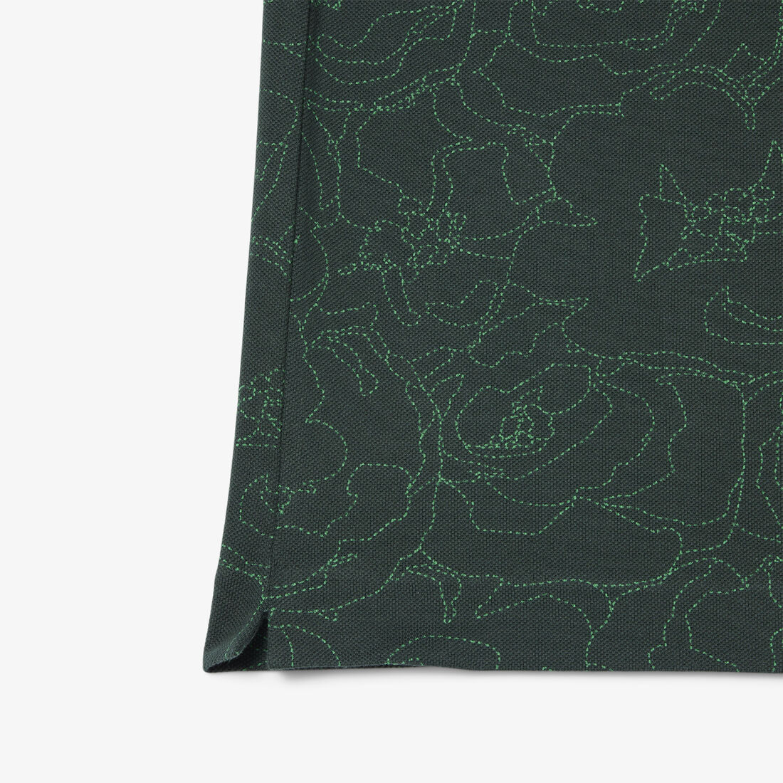 Original L.12.12 Flower Print Polo Shirt Original L.12.12 Flower Print Polo Shirt