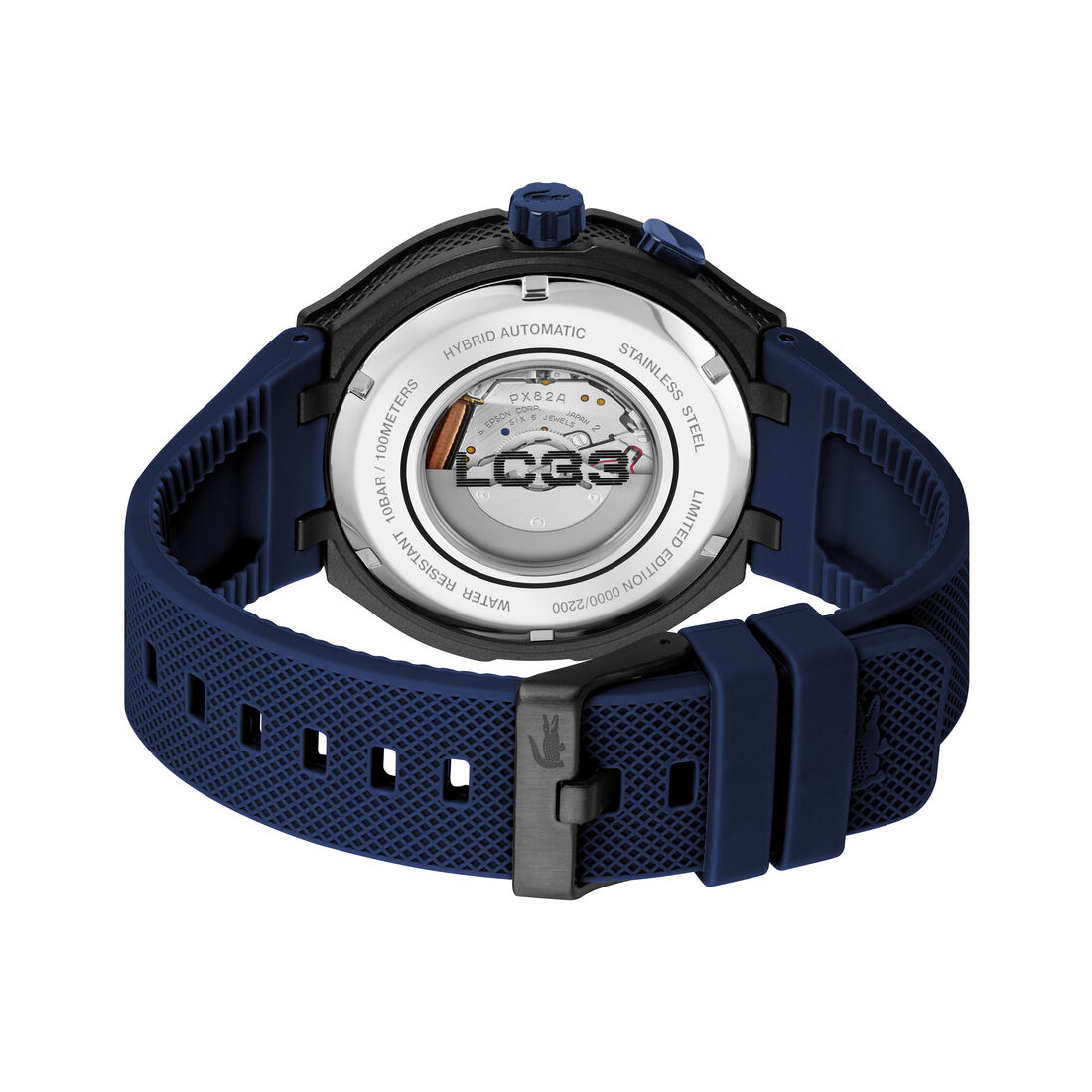 LC33 Blue Silicone Watch