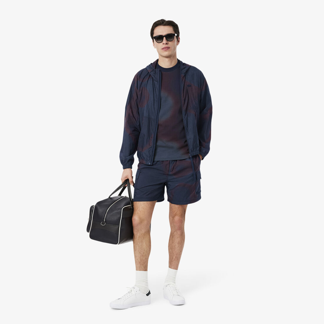 تي شيرت جيرسي بطبعة أومبري تي شيرت جيرسي بطبعة أومبري