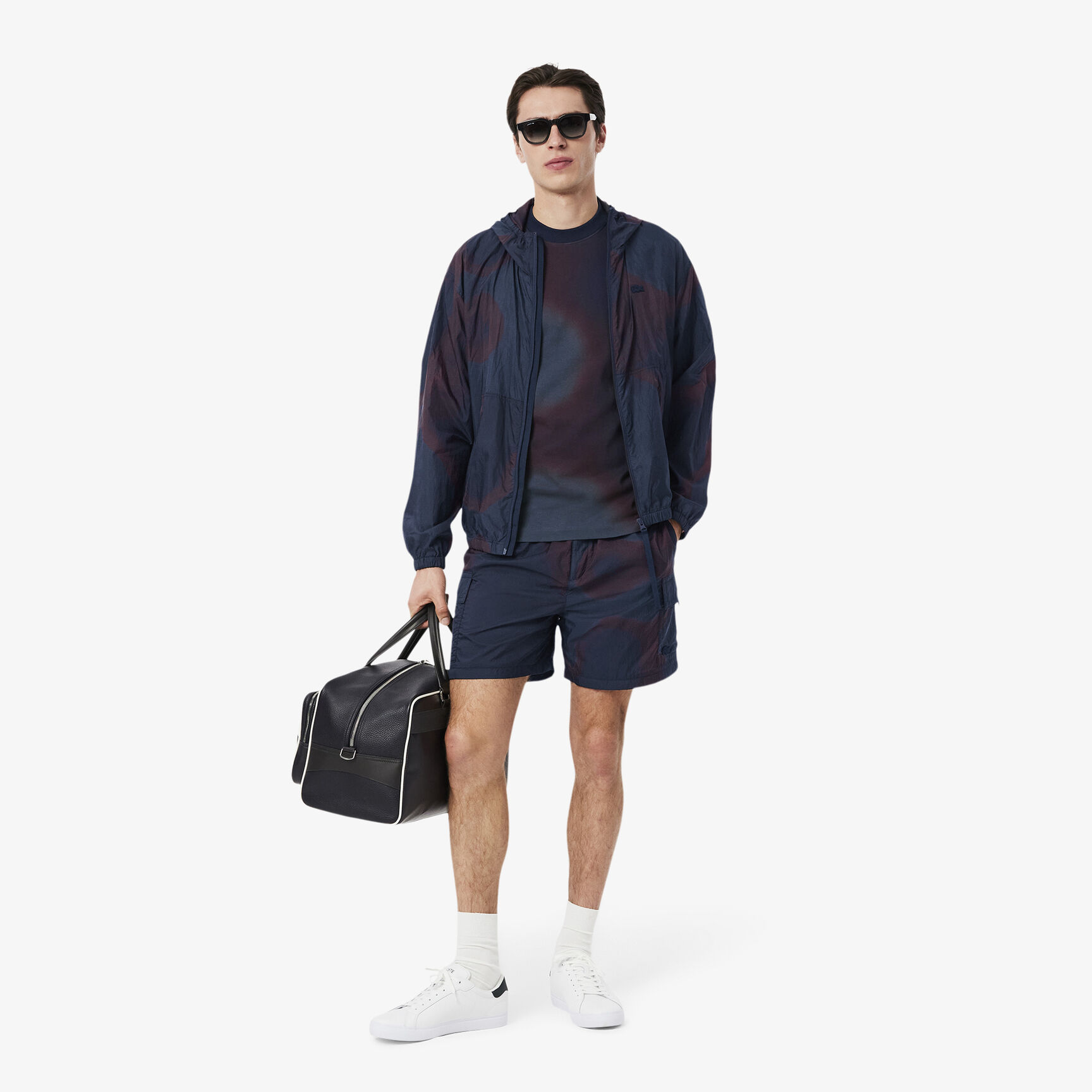 تي شيرت جيرسي بطبعة أومبري تي شيرت جيرسي بطبعة أومبري