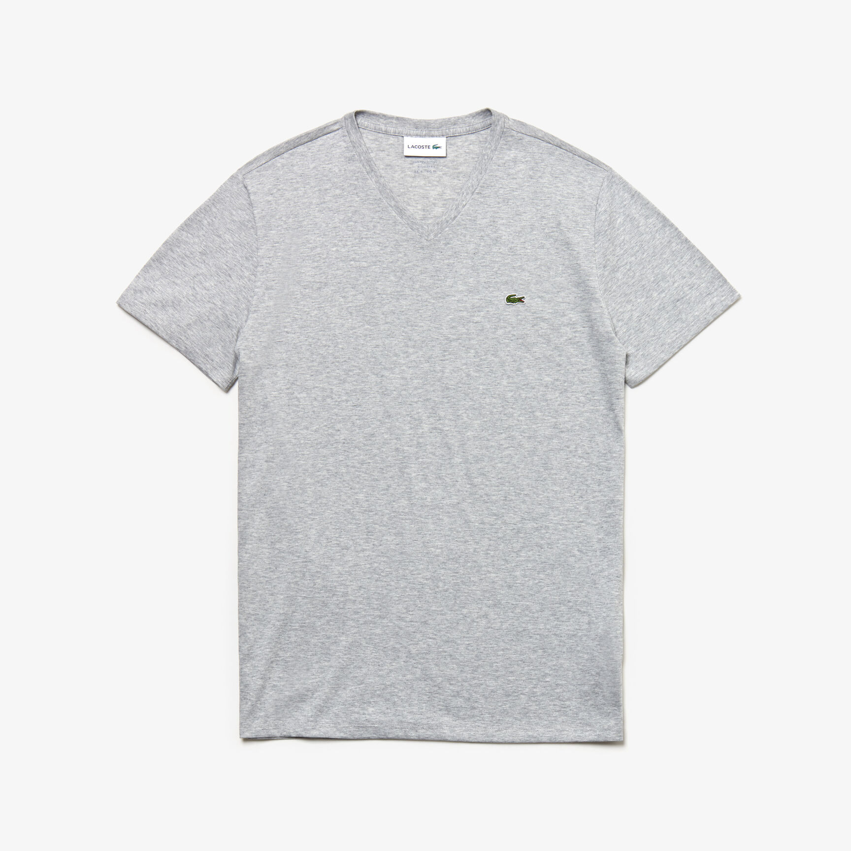 Lightweight Cotton Pima V Neck T-shirt