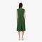 lacoste sleeveless pleated dress