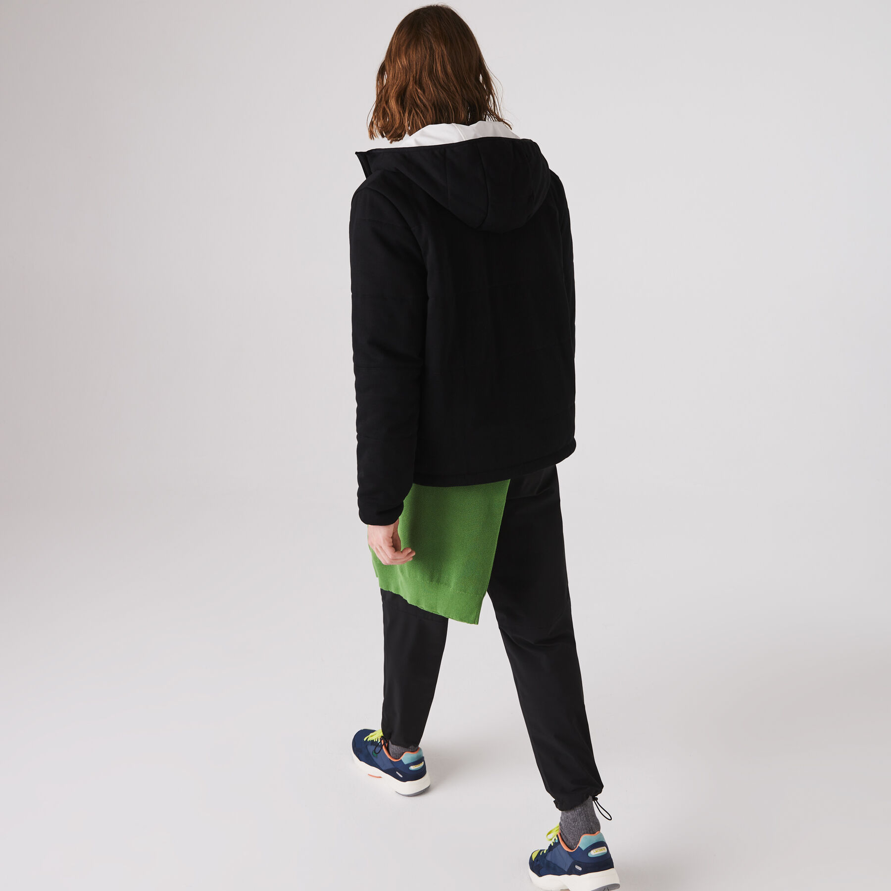 Men's Reversible Quilted Padded Sweatshirt lacoste men s reversible quilted padded sweatshirt