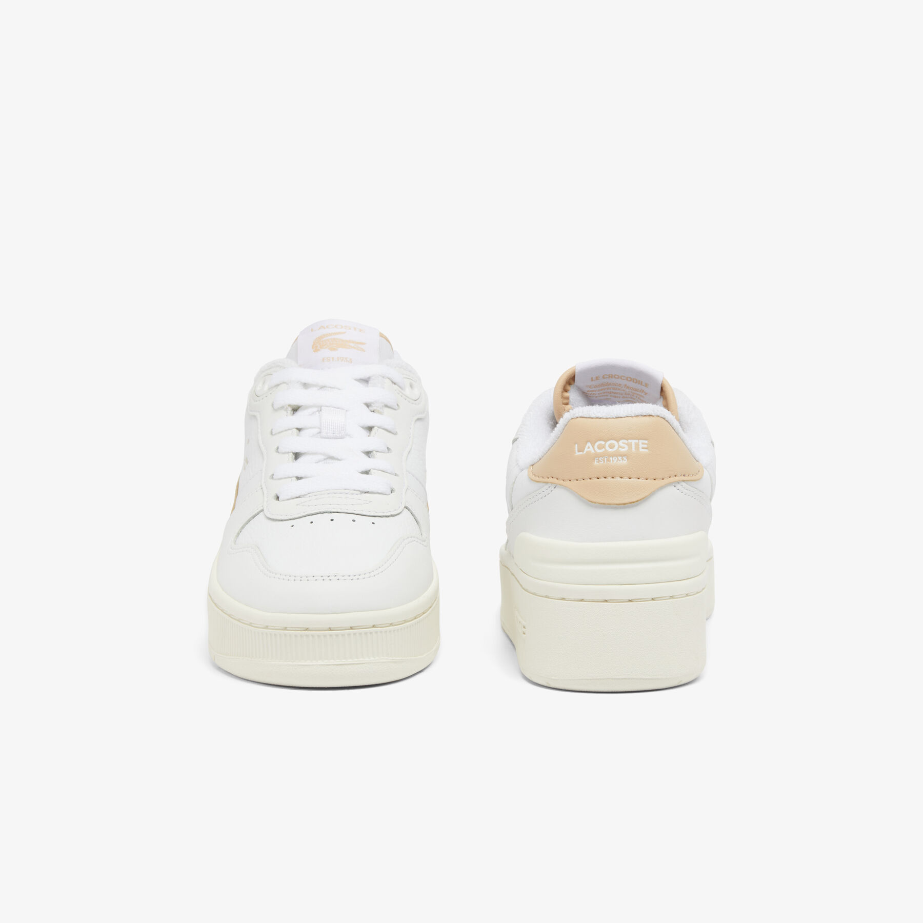 Women's T-Clip Platform Trainers lacoste women s t clip platform trainers