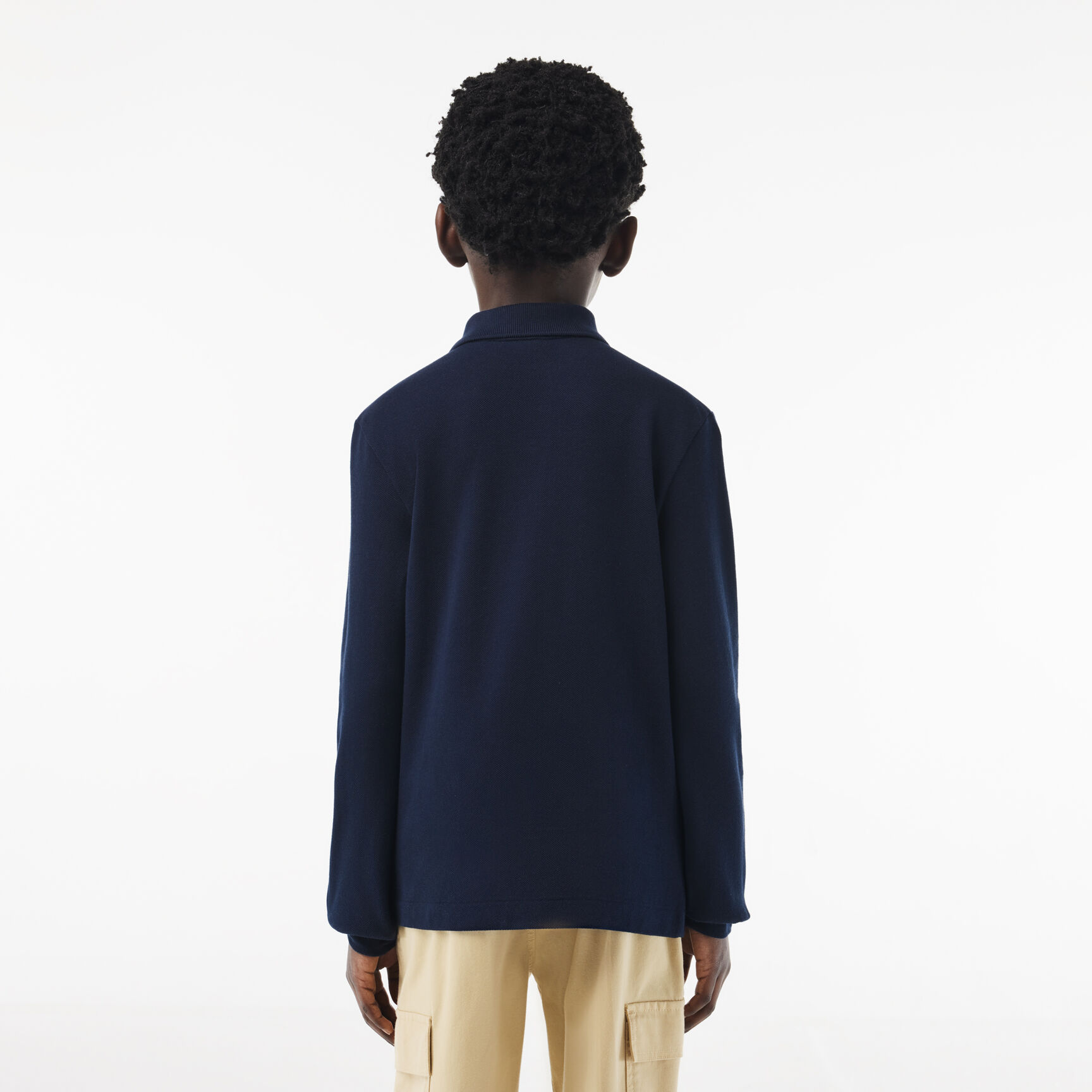 Kids' Lacoste Regular Fit Petit Pique Polo Shirt