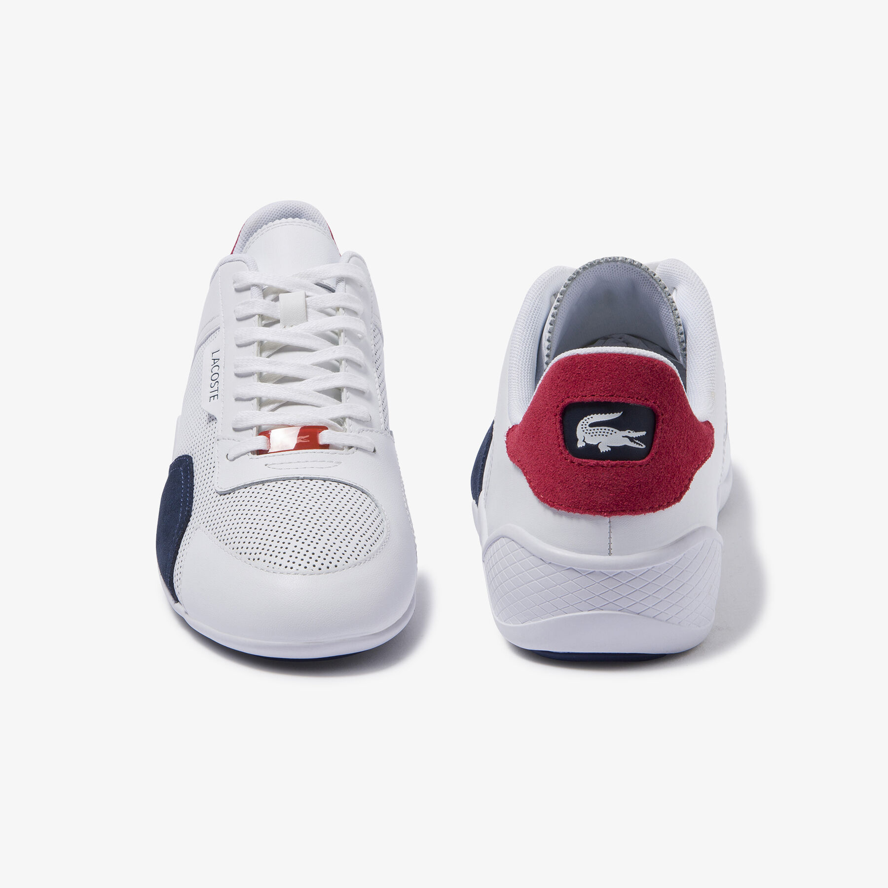 Men's Hapona Leather and Synthetic Trainers lacoste men s hapona leather and synthetic trainers