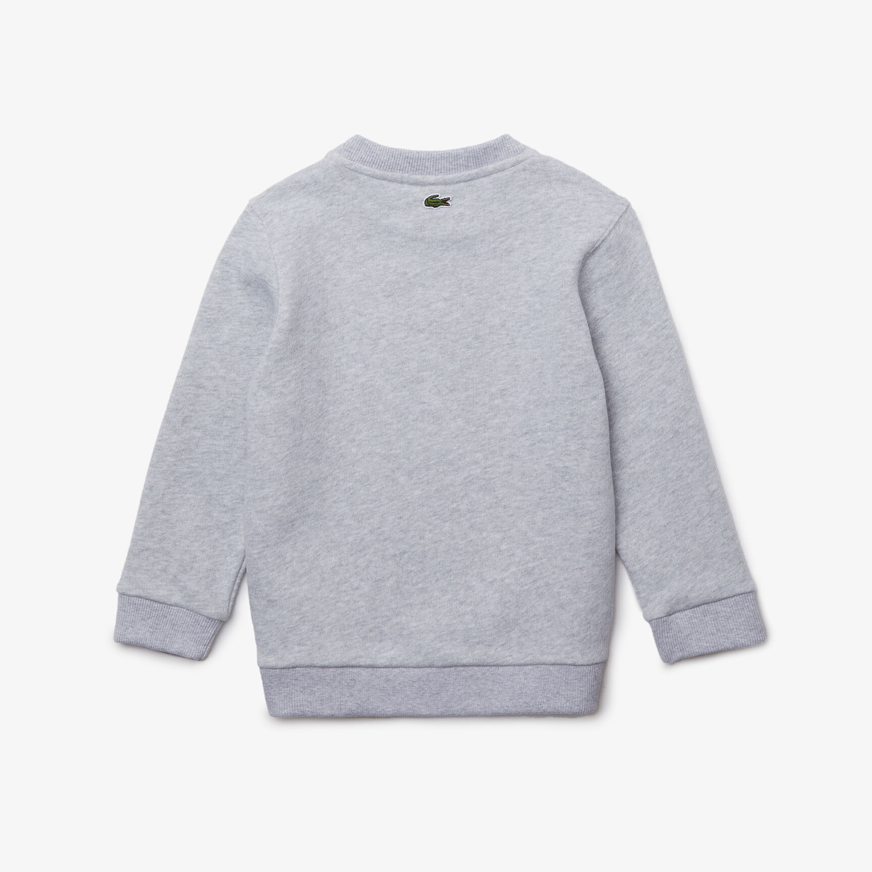 سويت شيرت قطن للأولاد بفتحة رقبة مستديرة وتصميم ظريف للتمساح