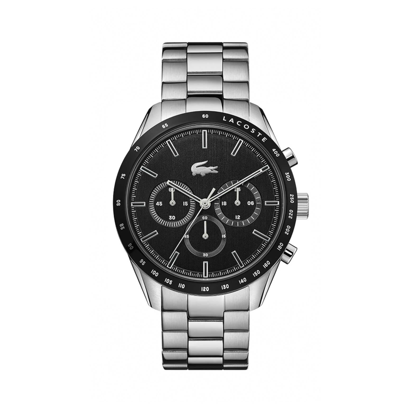 ساعة لاكوست بمينا أسود للرجال مجموعة Lacoste Boston