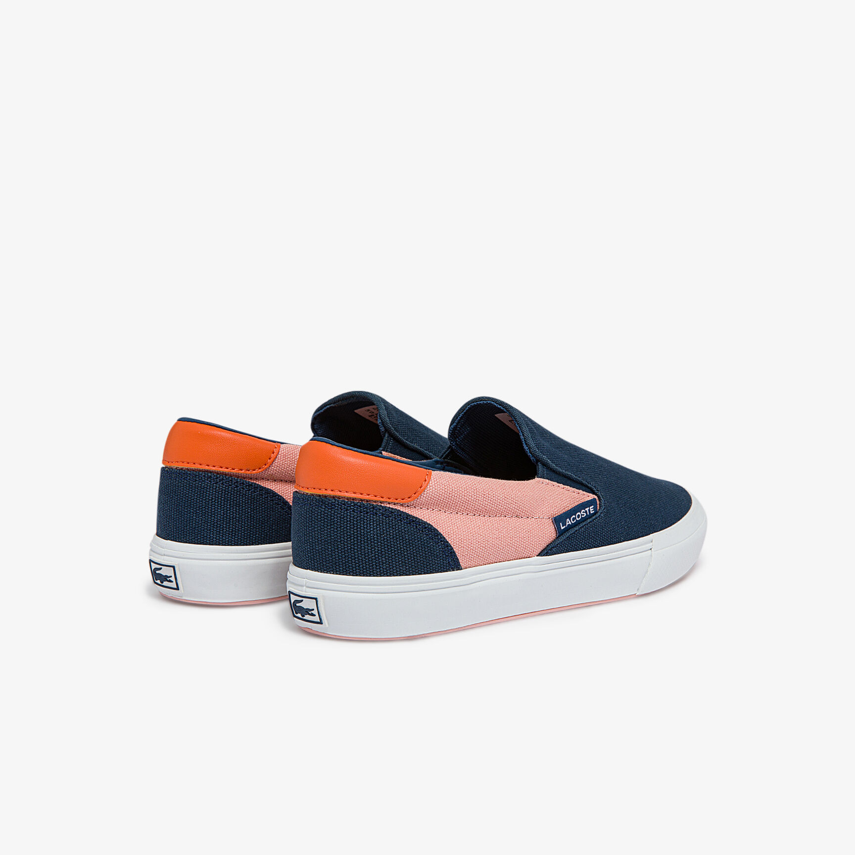 Children's Jump Serve Slip Canvas Trainers