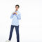 lacoste men s slim fit stretch cotton pinpoint shirt