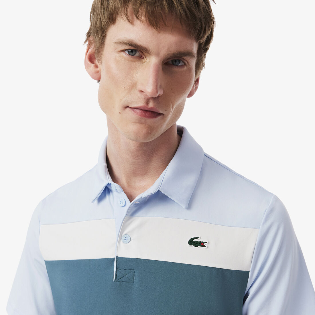 Regular Fit Colour-Block Golf Polo Shirt Regular Fit Colour-Block Golf Polo Shirt