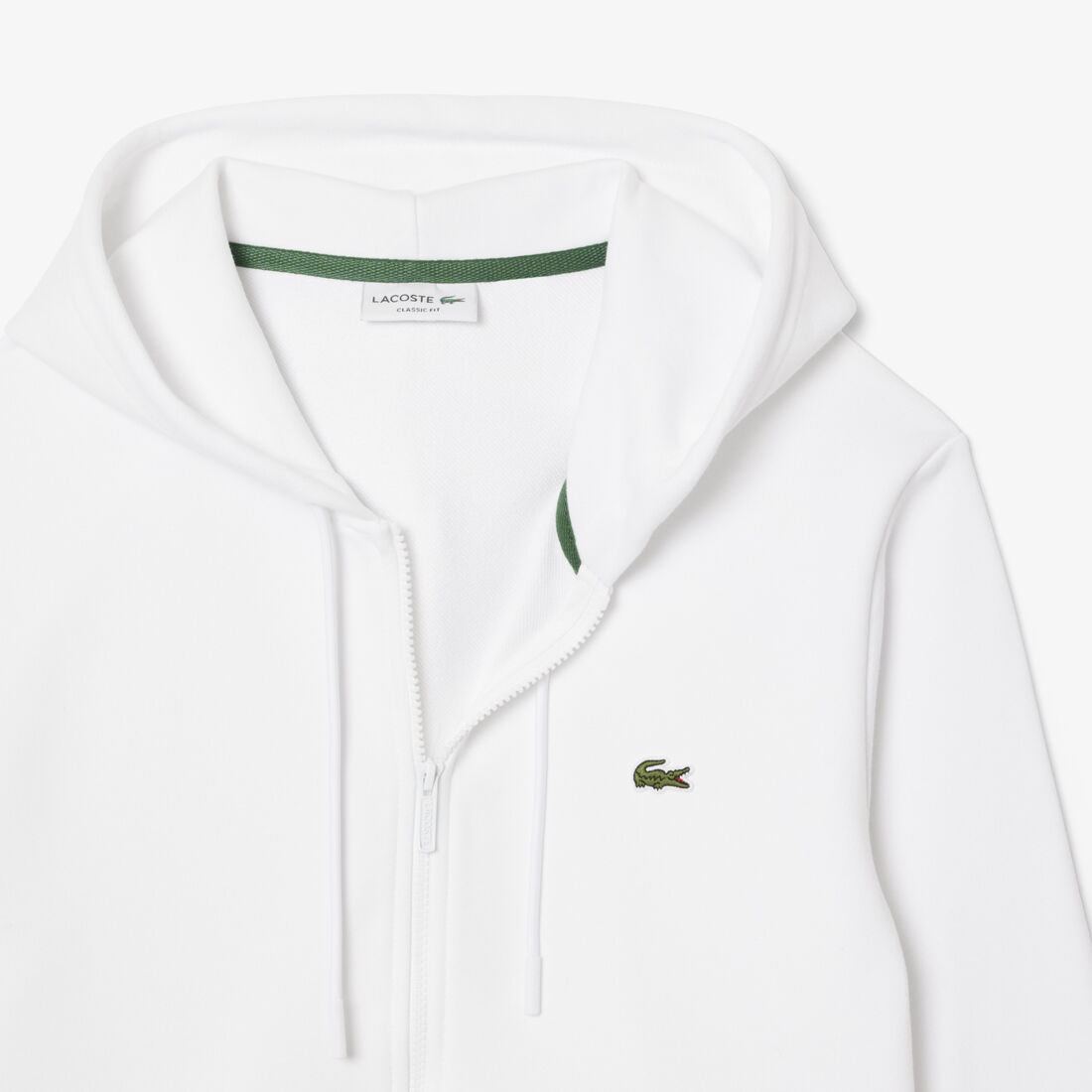 سويت شيرت كلاسيكي من الصوف بسحاب سويت شيرت كلاسيكي من الصوف بسحاب