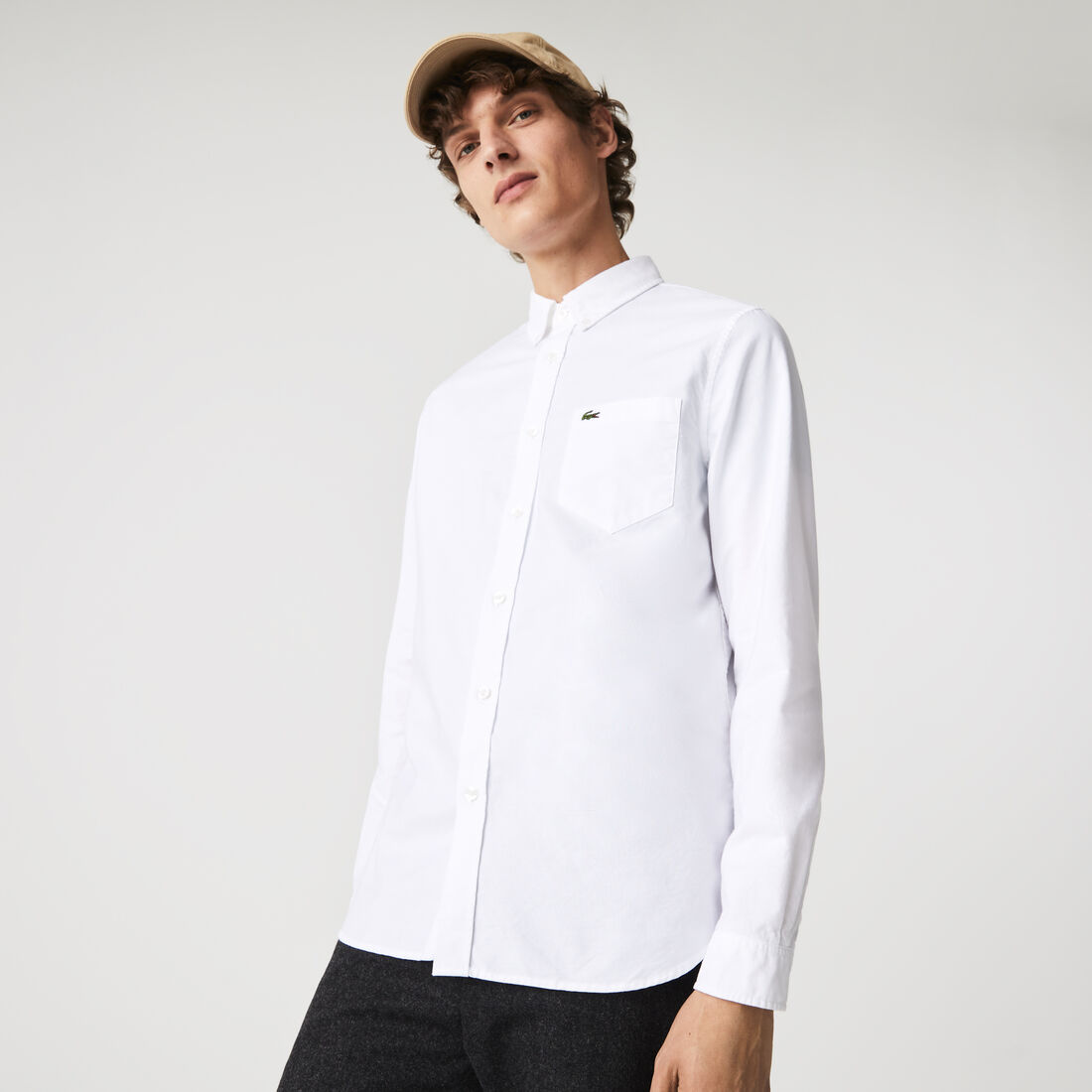 Men's Regular Fit Cotton Oxford Shirt