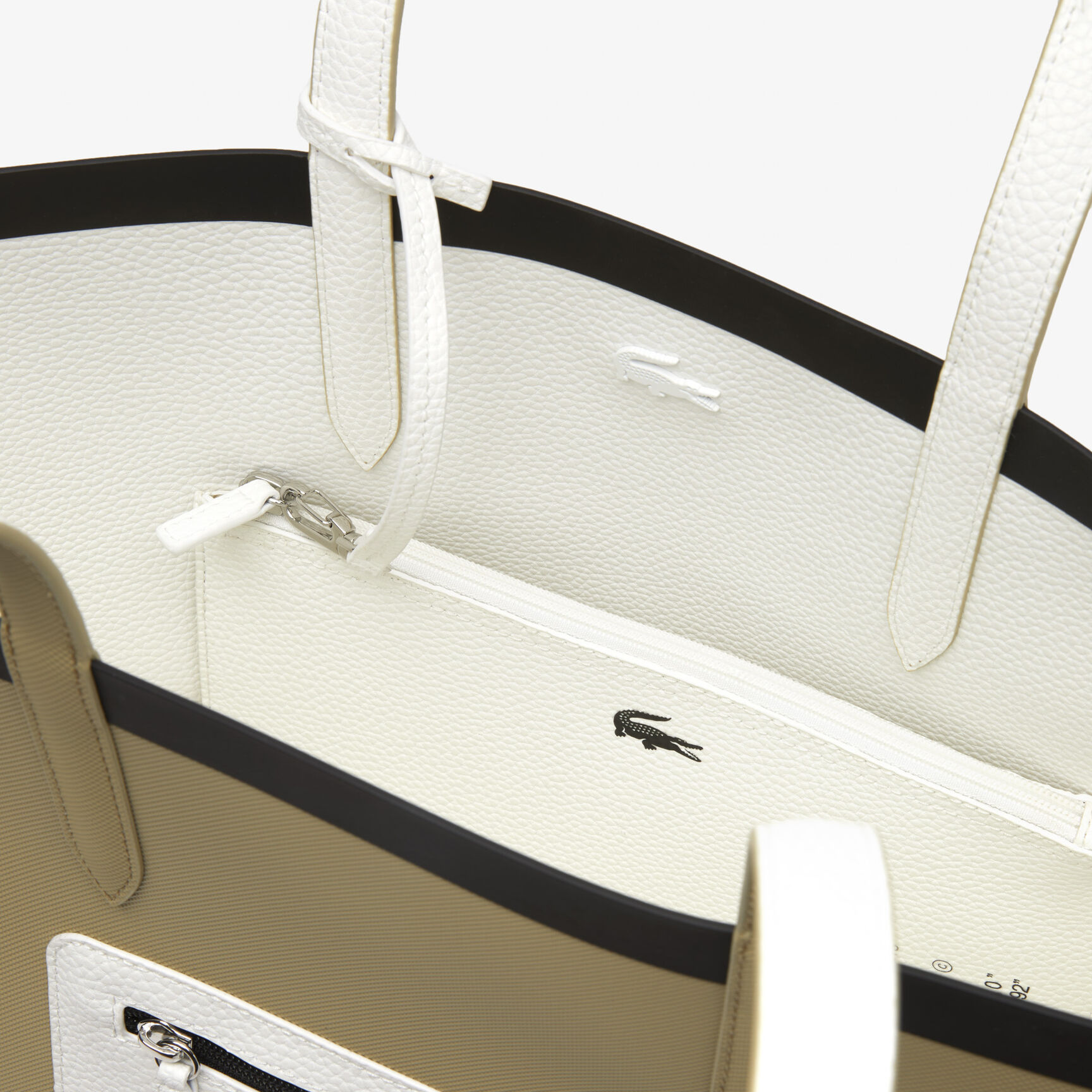 Women’s Lacoste Anna Reversible Tote with Zipped Pouch